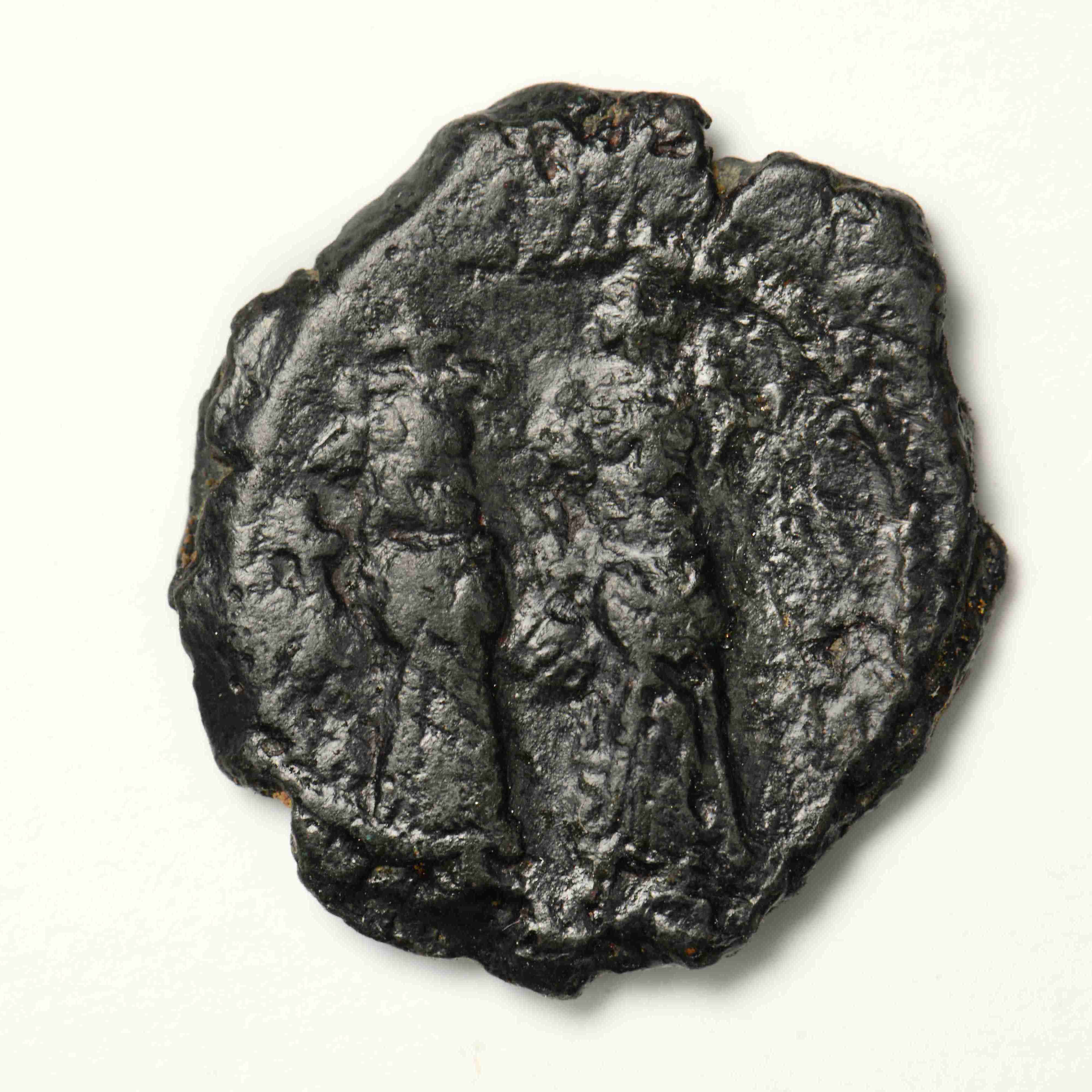 аверс Heraclius — Half Follis (Constantinople, 626–627)