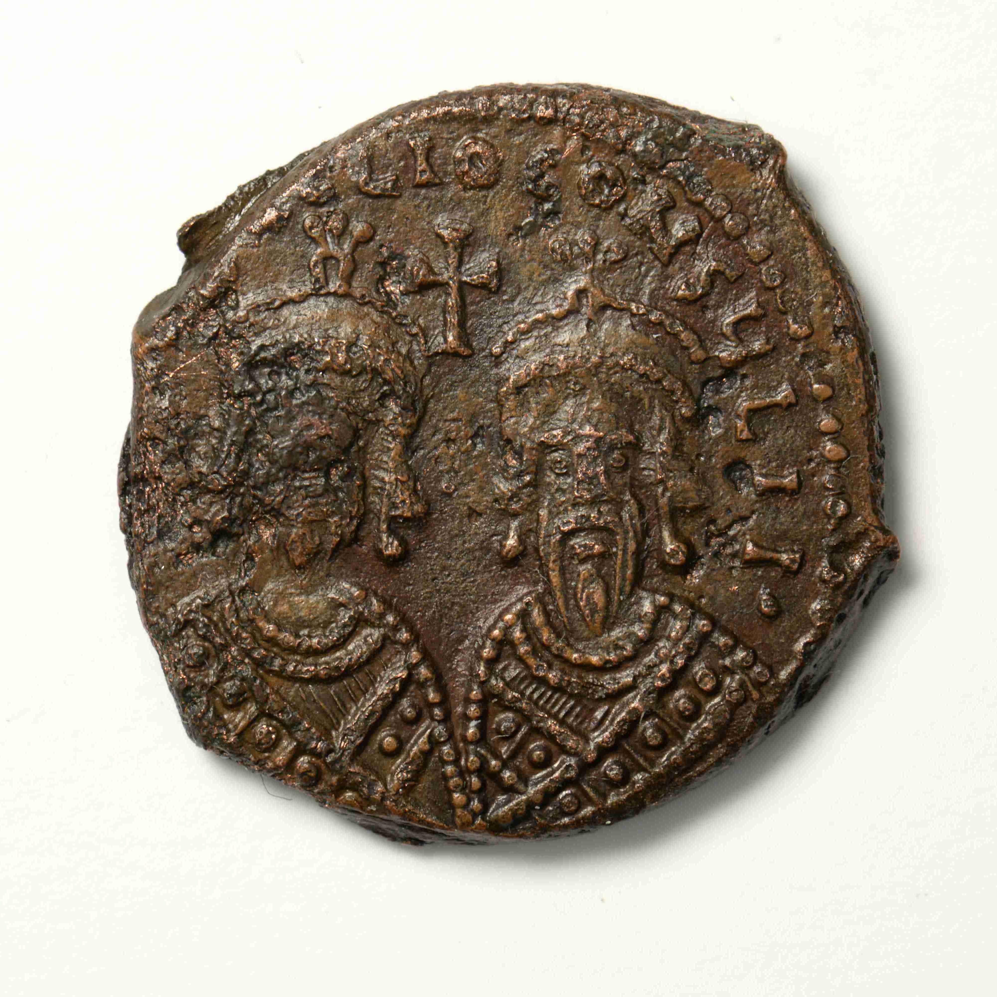 аверс Heraclius — Follis (Cyprus, 610)