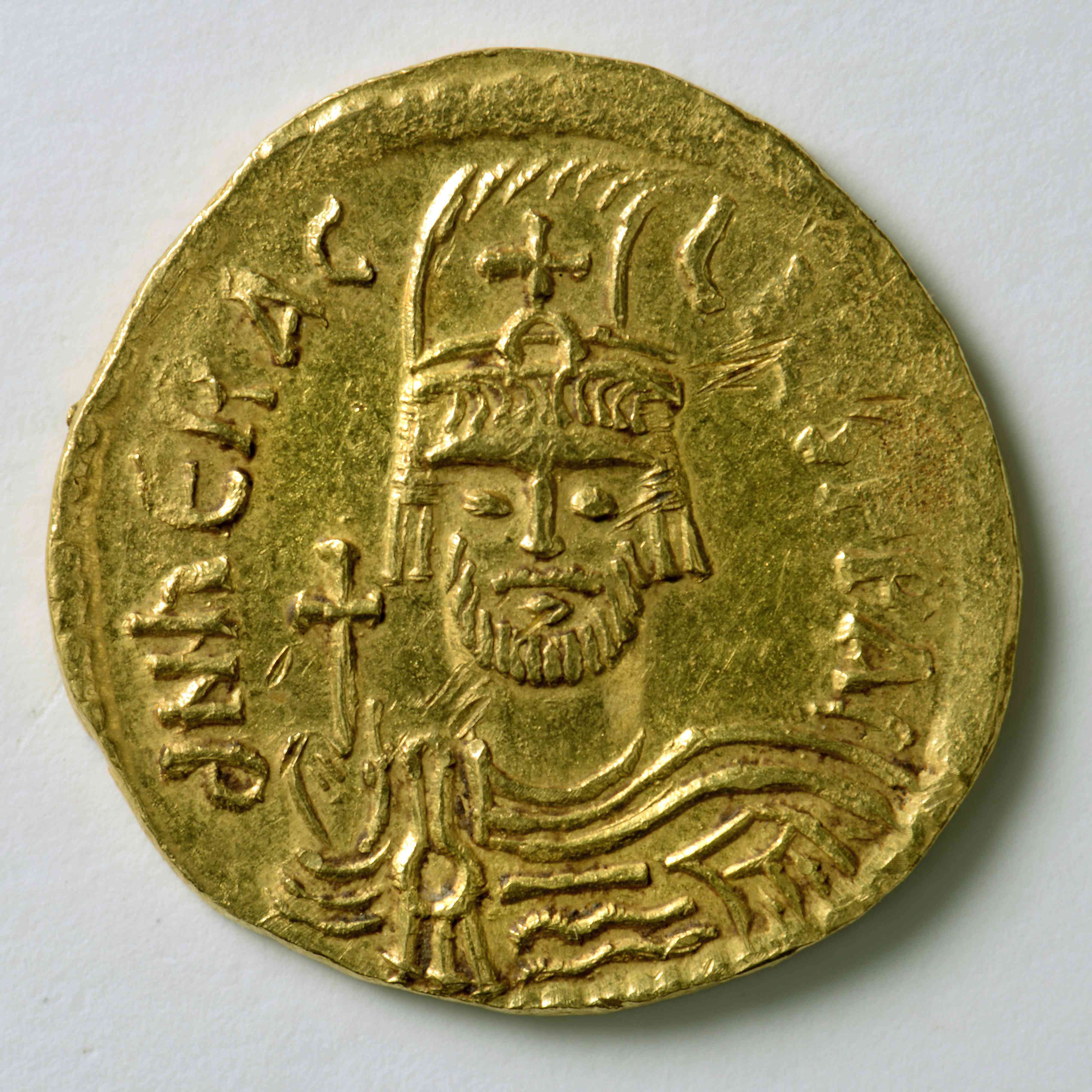 Heraclius — Solidus (Constantinople, 629), аверс, do_byzant