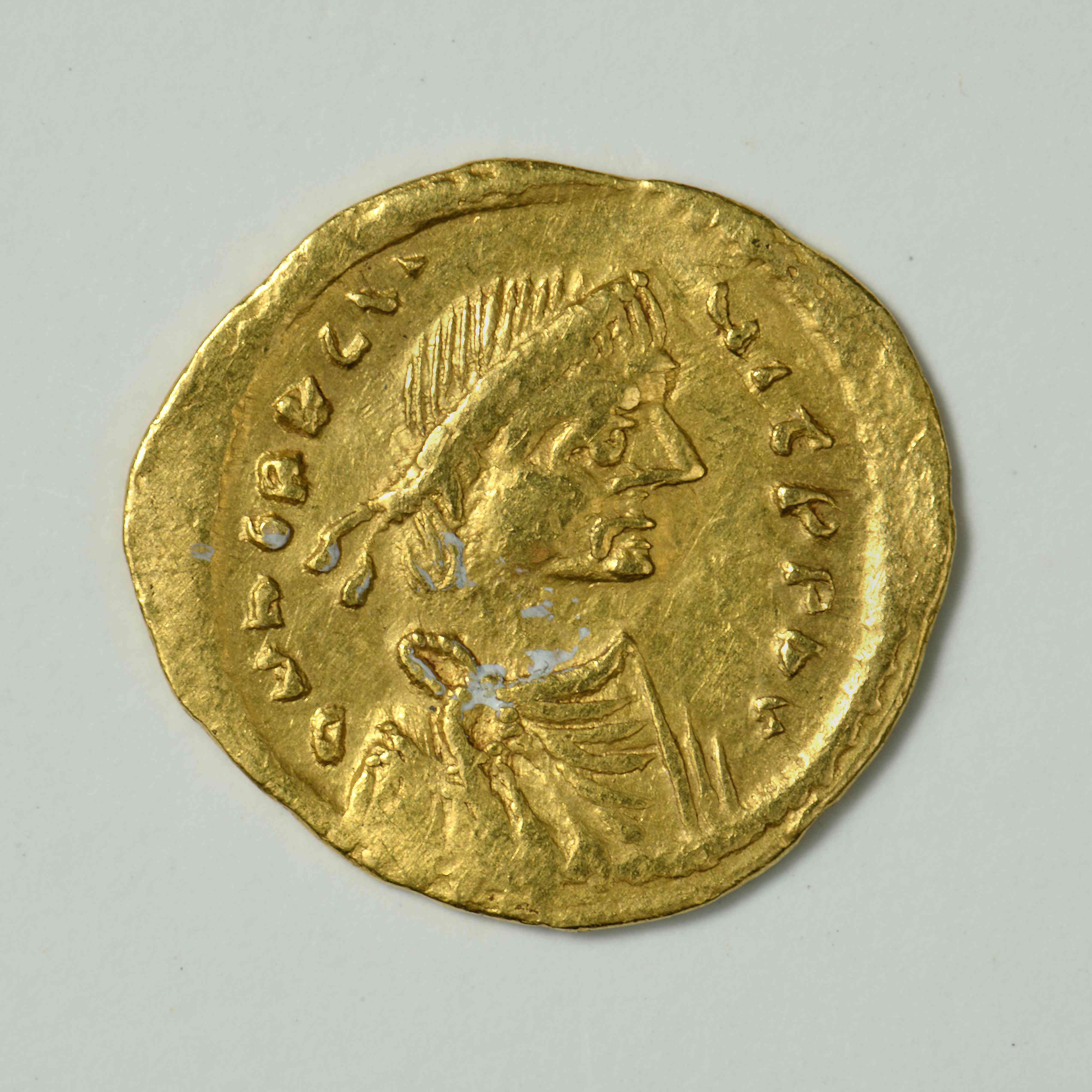 аверс Heraclius — Tremissis (Alexandria, 610)