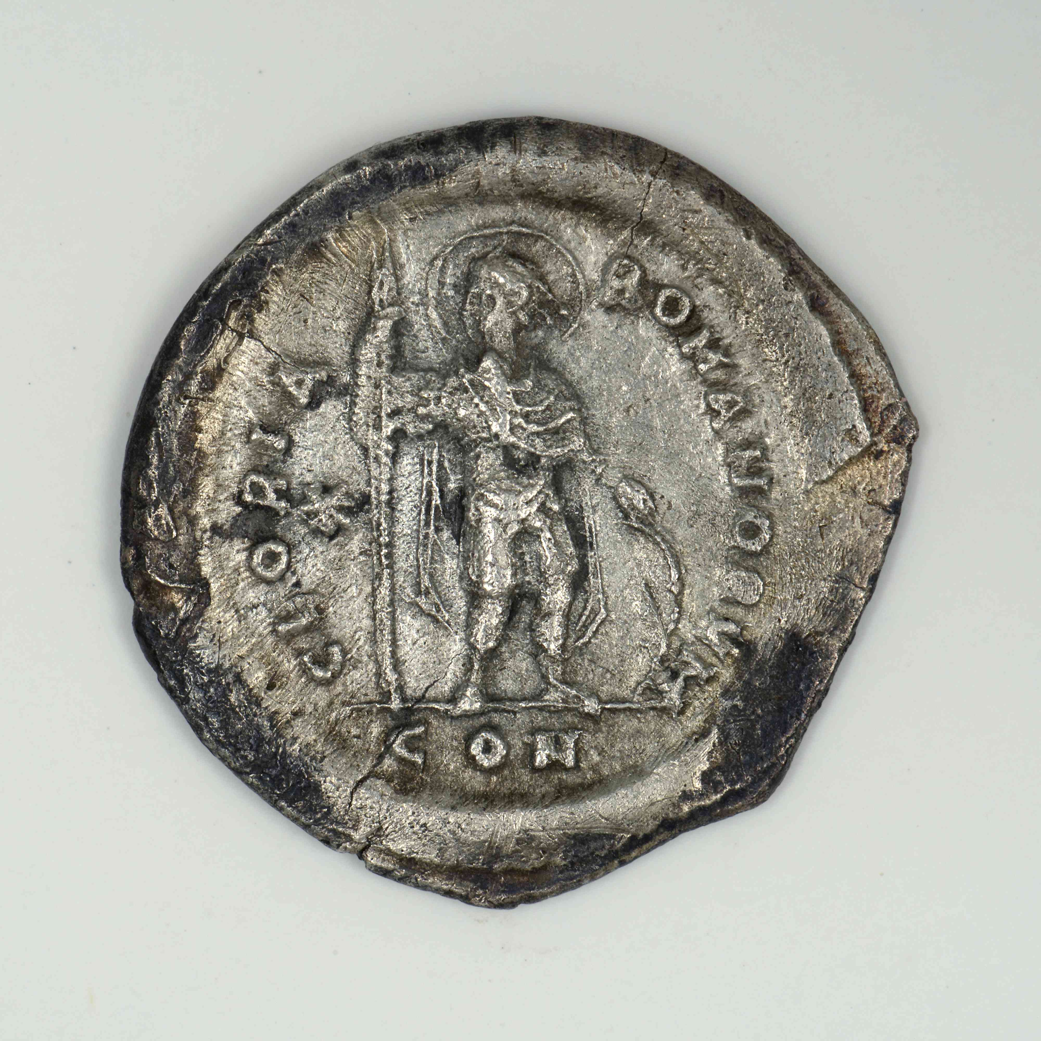 reverse Theodosius II — Heavy Miliarense (Constantinople, 408)