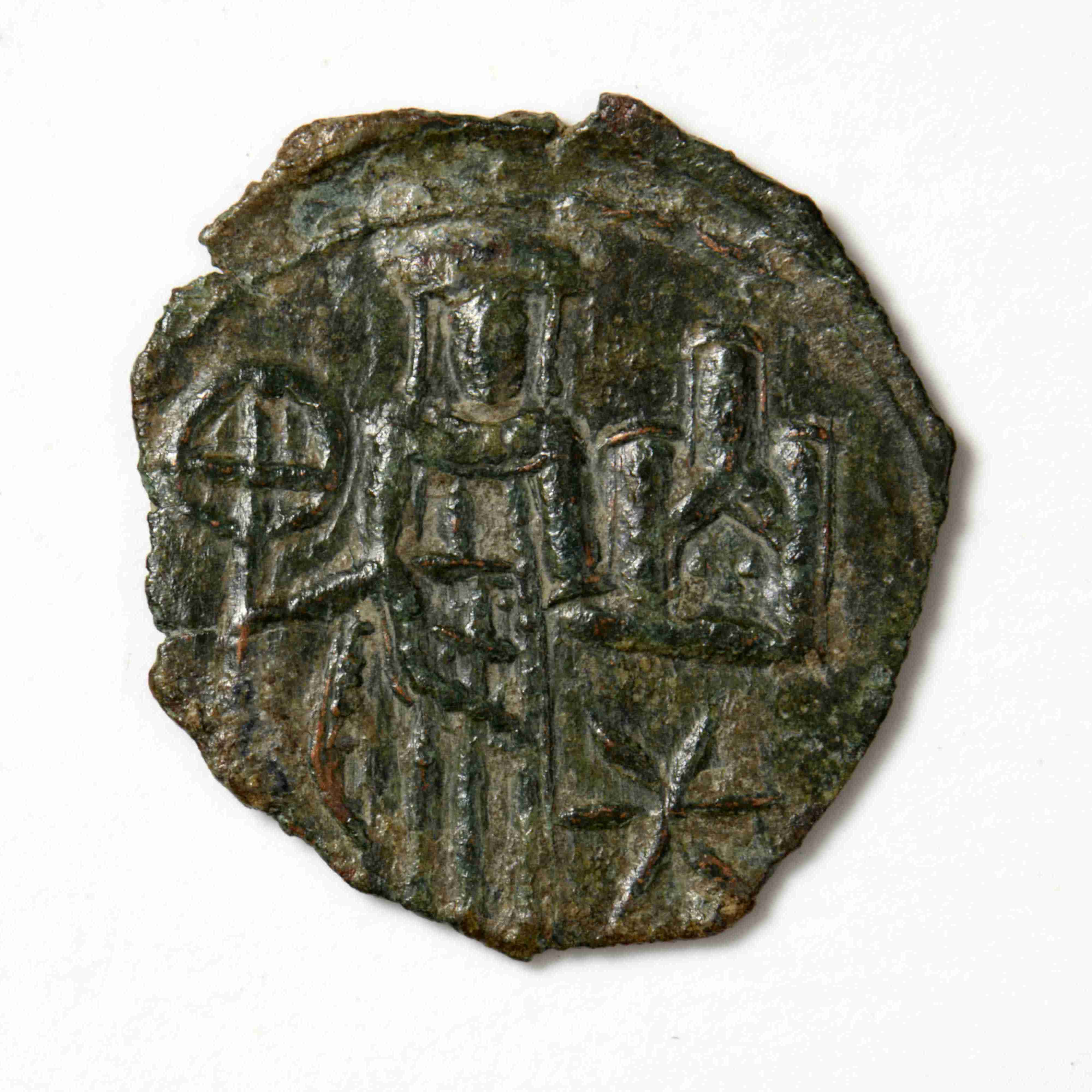 реверс John V Palaiologos — Assarion (Thessalonike, 1354)