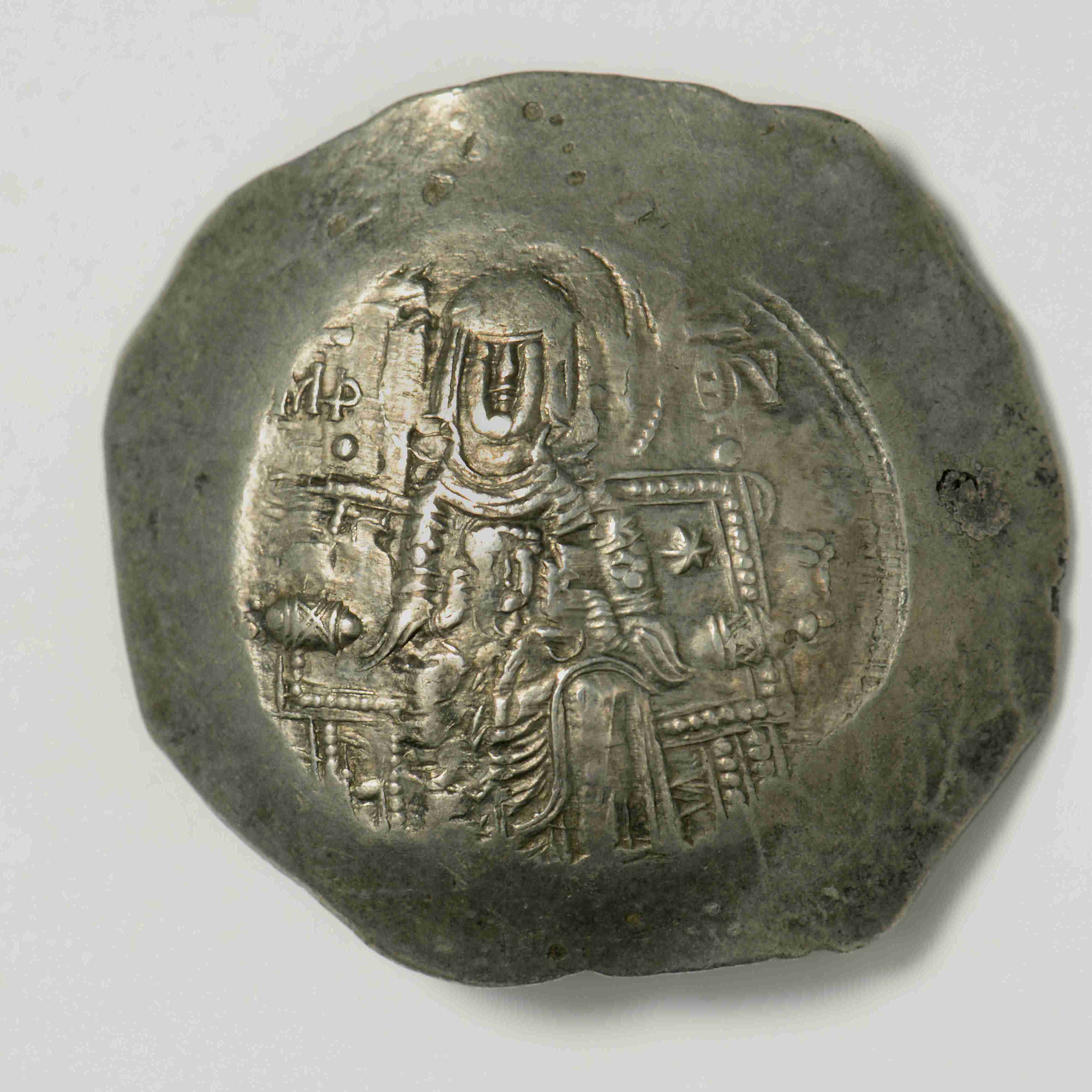 аверс Theodore Doukas (Thessalonike) — Trikephalon (Aspron Trachy) (Thessalonike, 1225–1226)