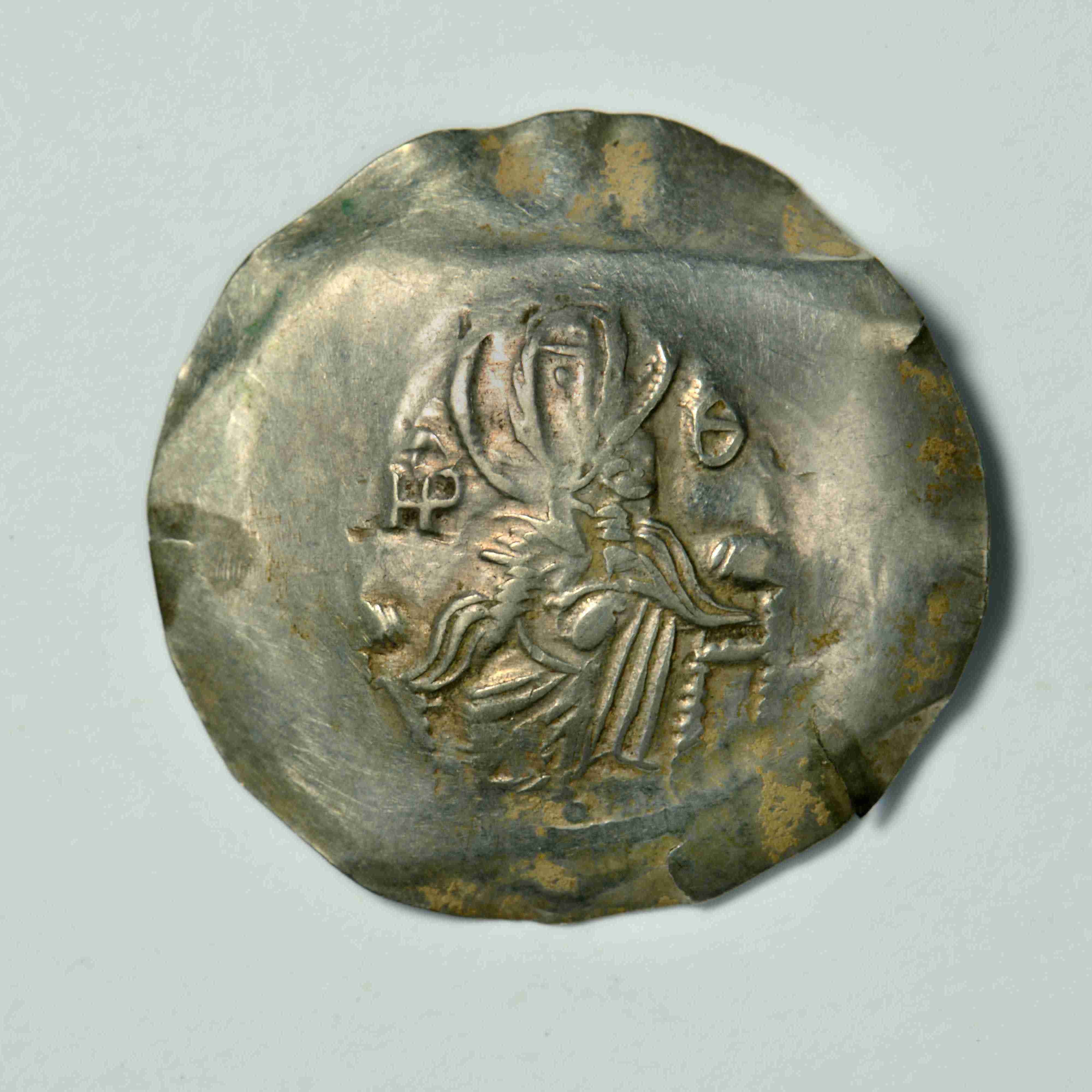 obverse Manuel I Komnenos — Trikephalon (Aspron Trachy) (Thessalonike)