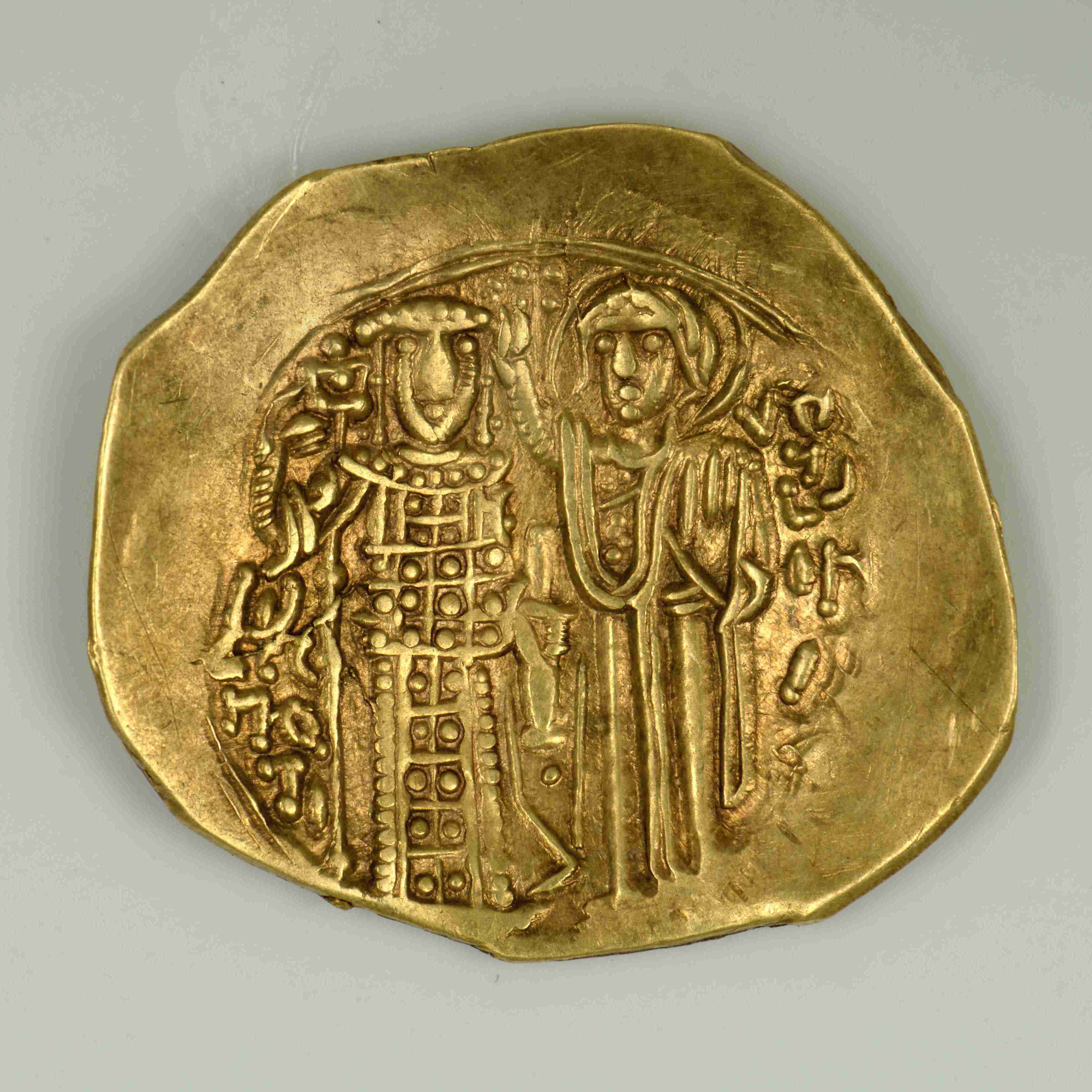реверс John III Doukas Vatatzes — Nomisma Hyperpyron (Magnesia, 1221)