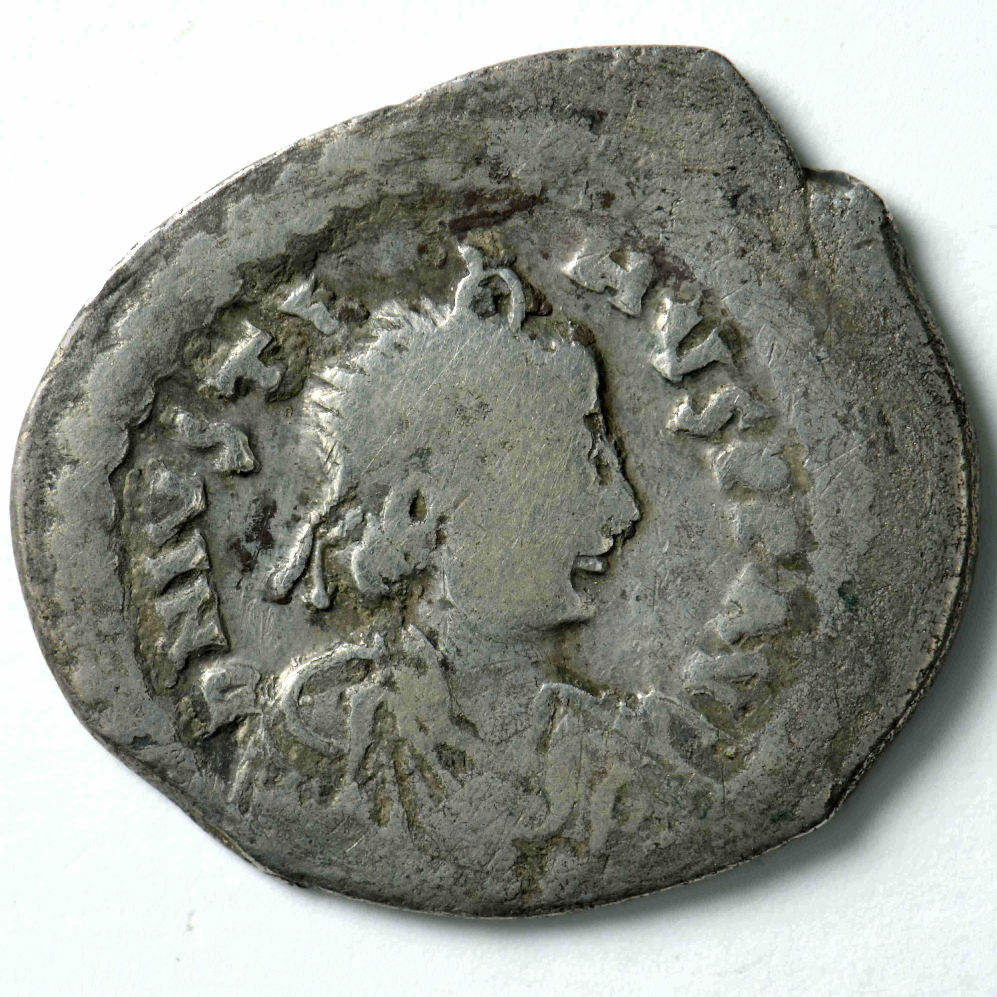 аверс Justin I — Light Miliarense (Thessalonike, 518)
