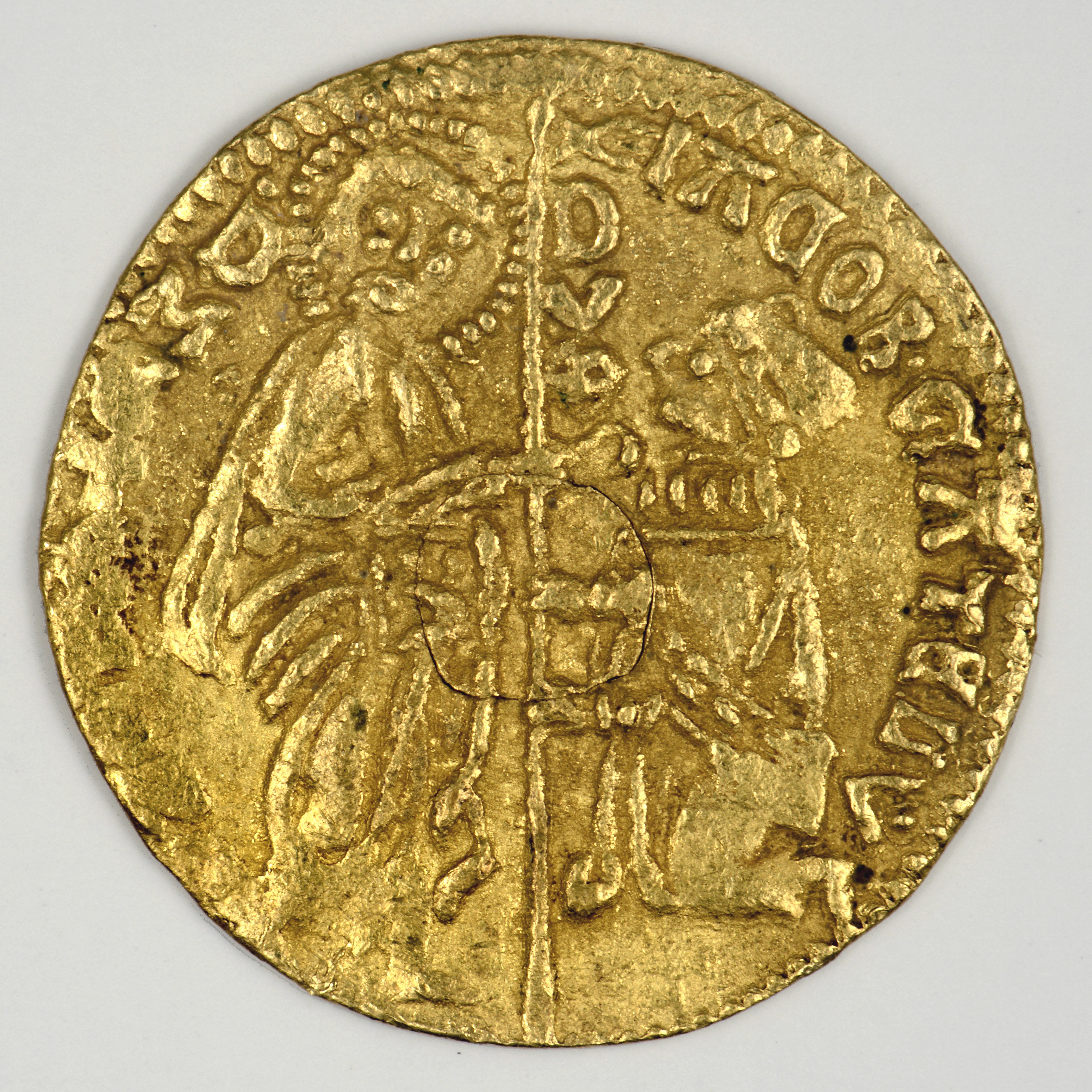 реверс Giacomo Gattilusio — ducat (Mytilene, 1376)