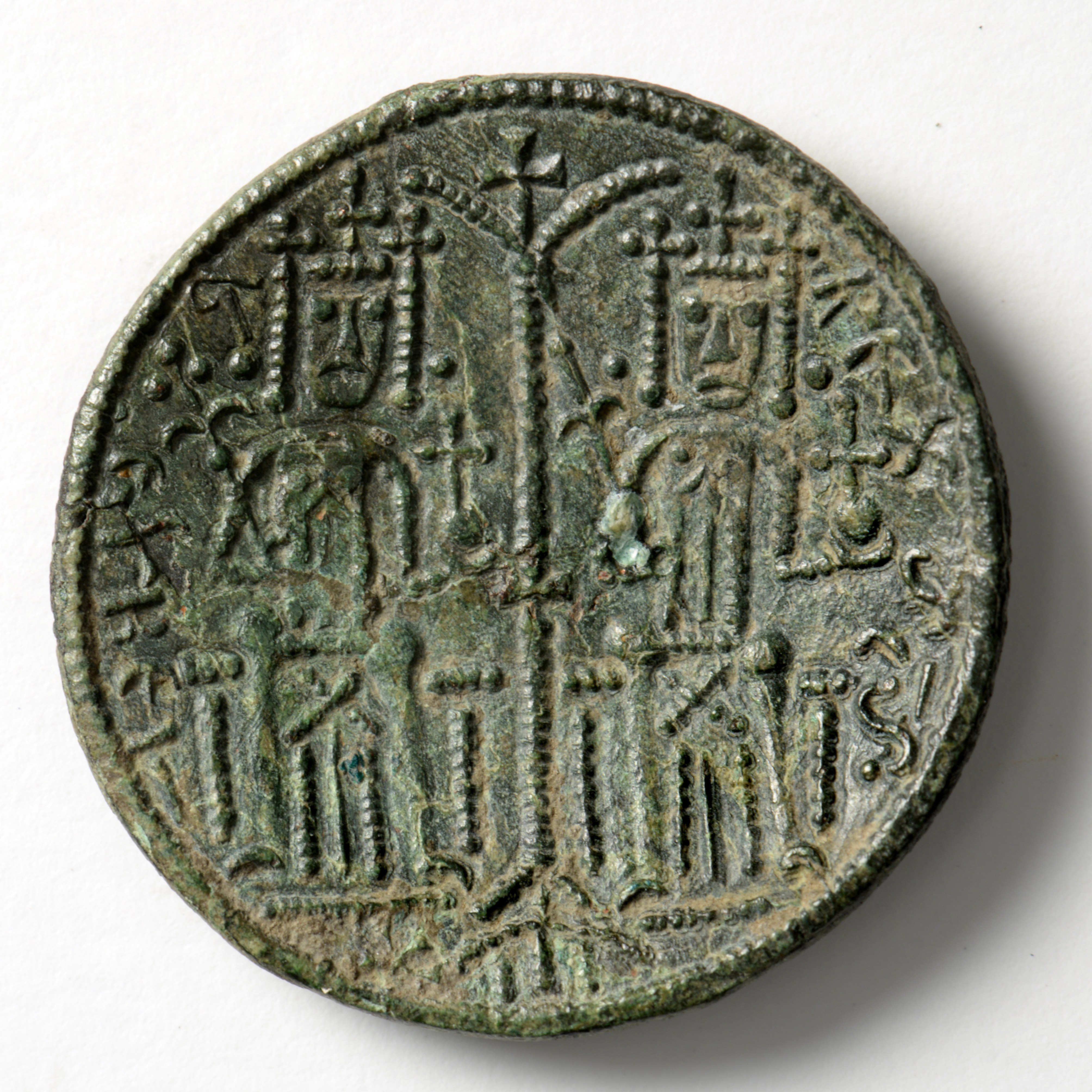 реверс Béla III — Follis (Uncertain Mint, 1172)