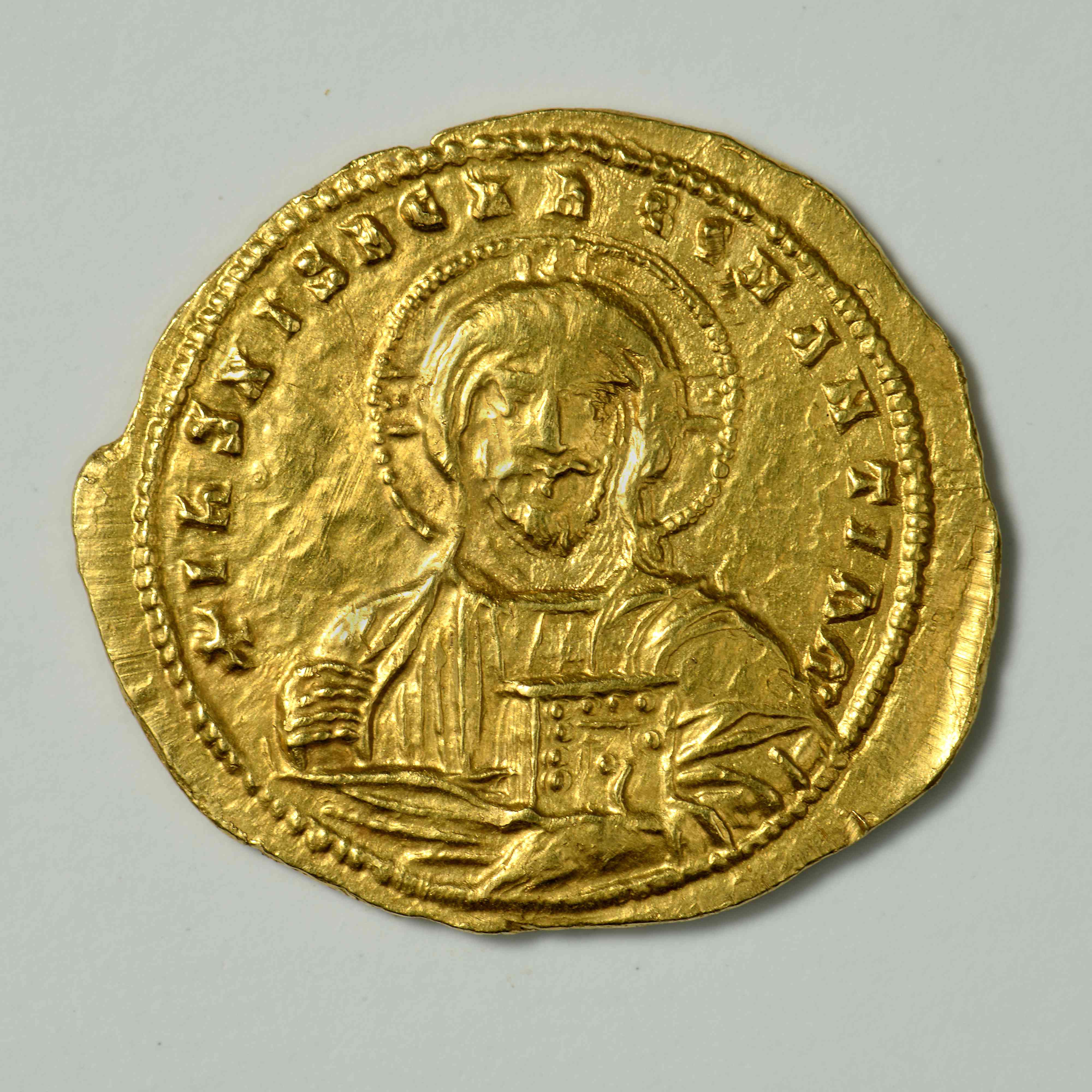 аверс John I Tzimiskes — Nomisma Histamenon (Constantinople, 969)