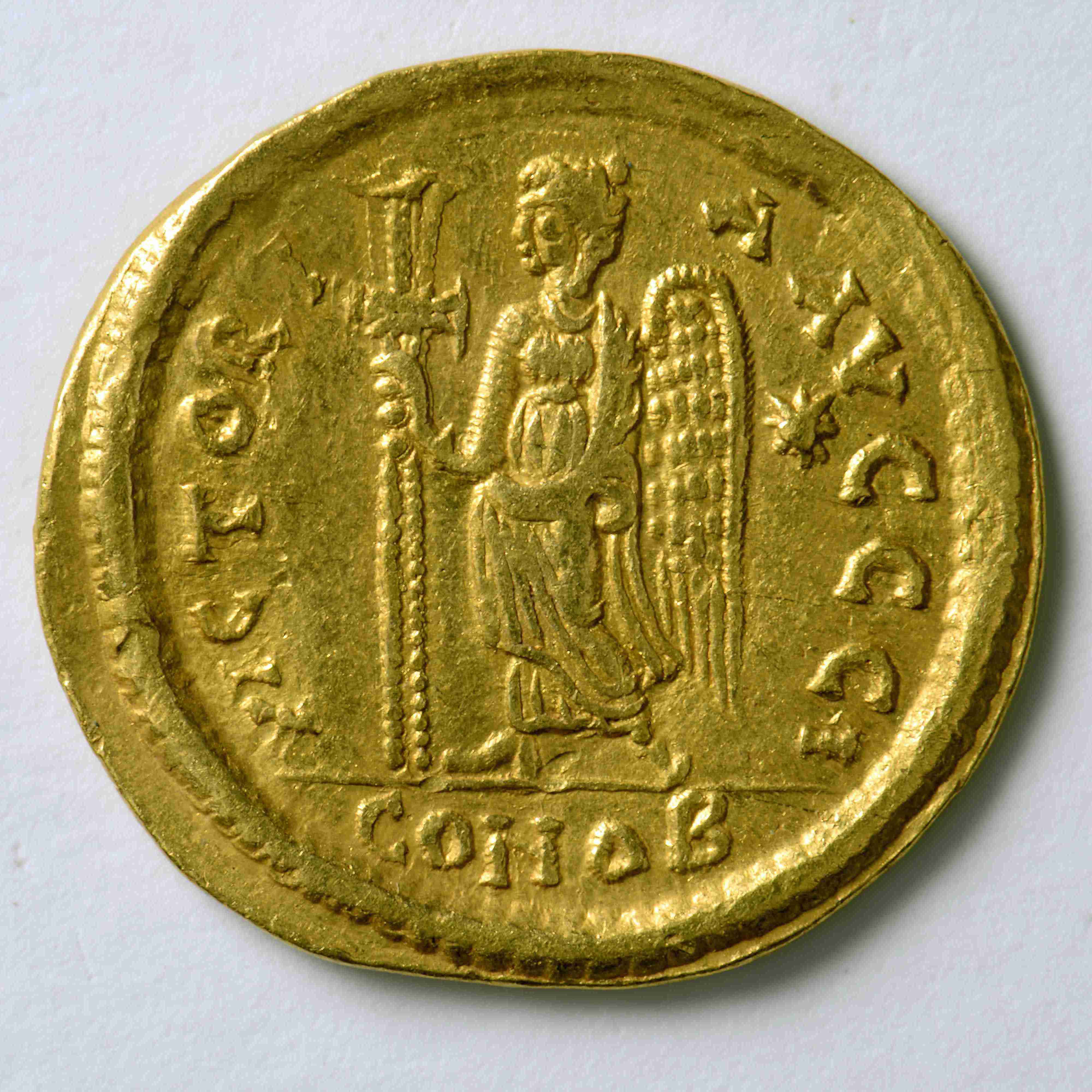 Anastasios I — Solidus (Constantinople, 491), реверс, do_byzant