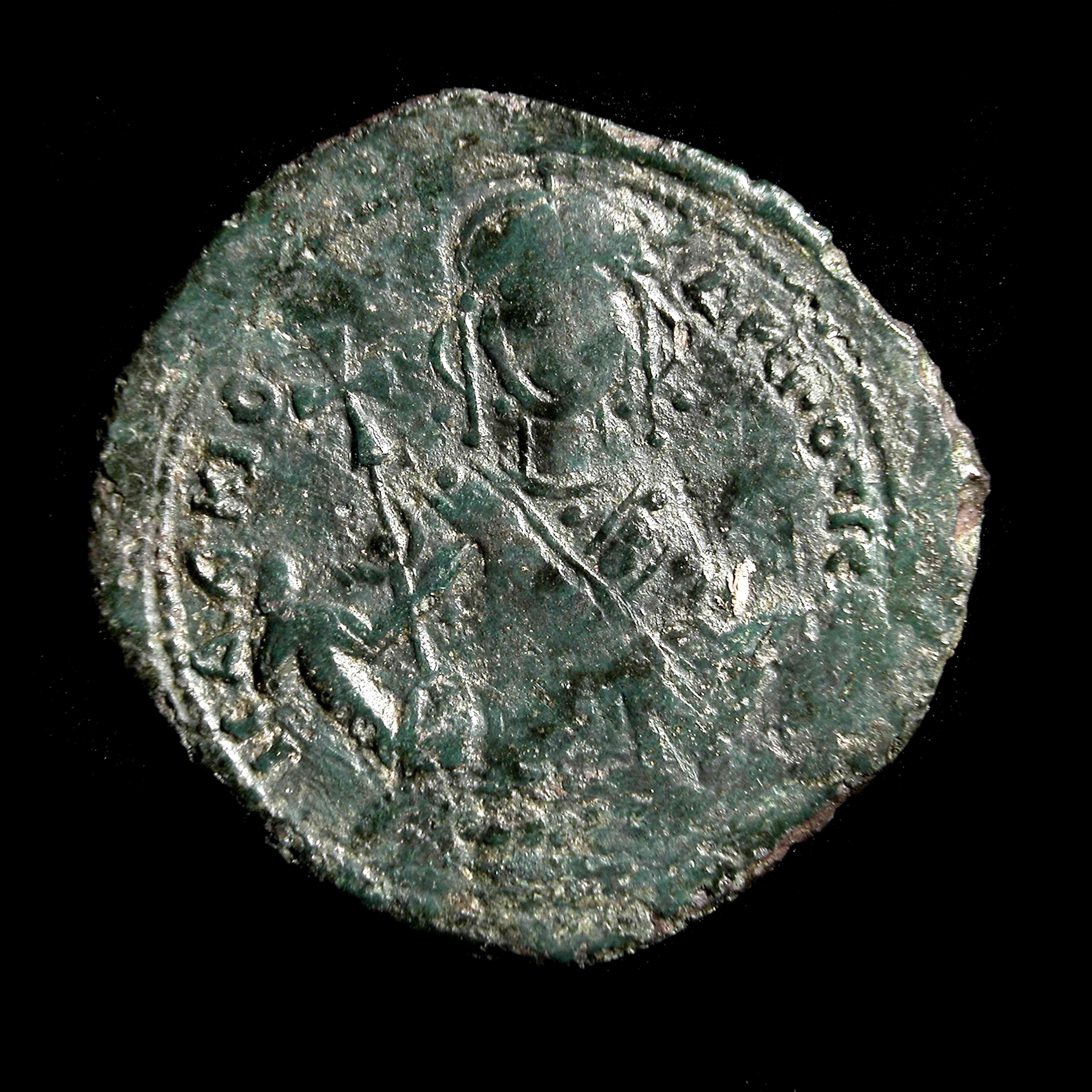 реверс Isaac Komnenos (Cyprus) — Tetarteron Noummion (Nicosia, 1187)