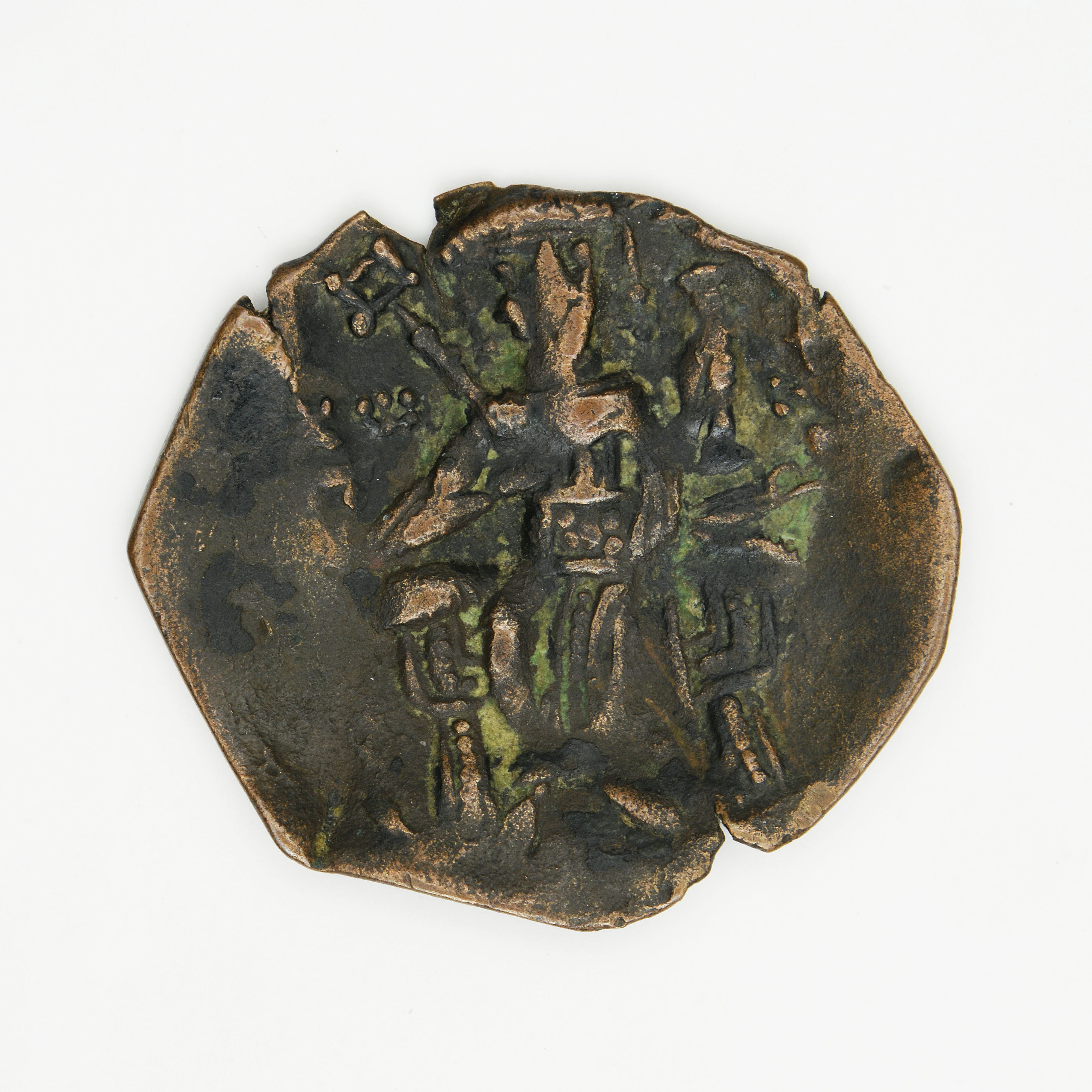 реверс Constantine Asen (Tich) — Trikephalon (Aspron Trachy) (Uncertain Mint, 1257)