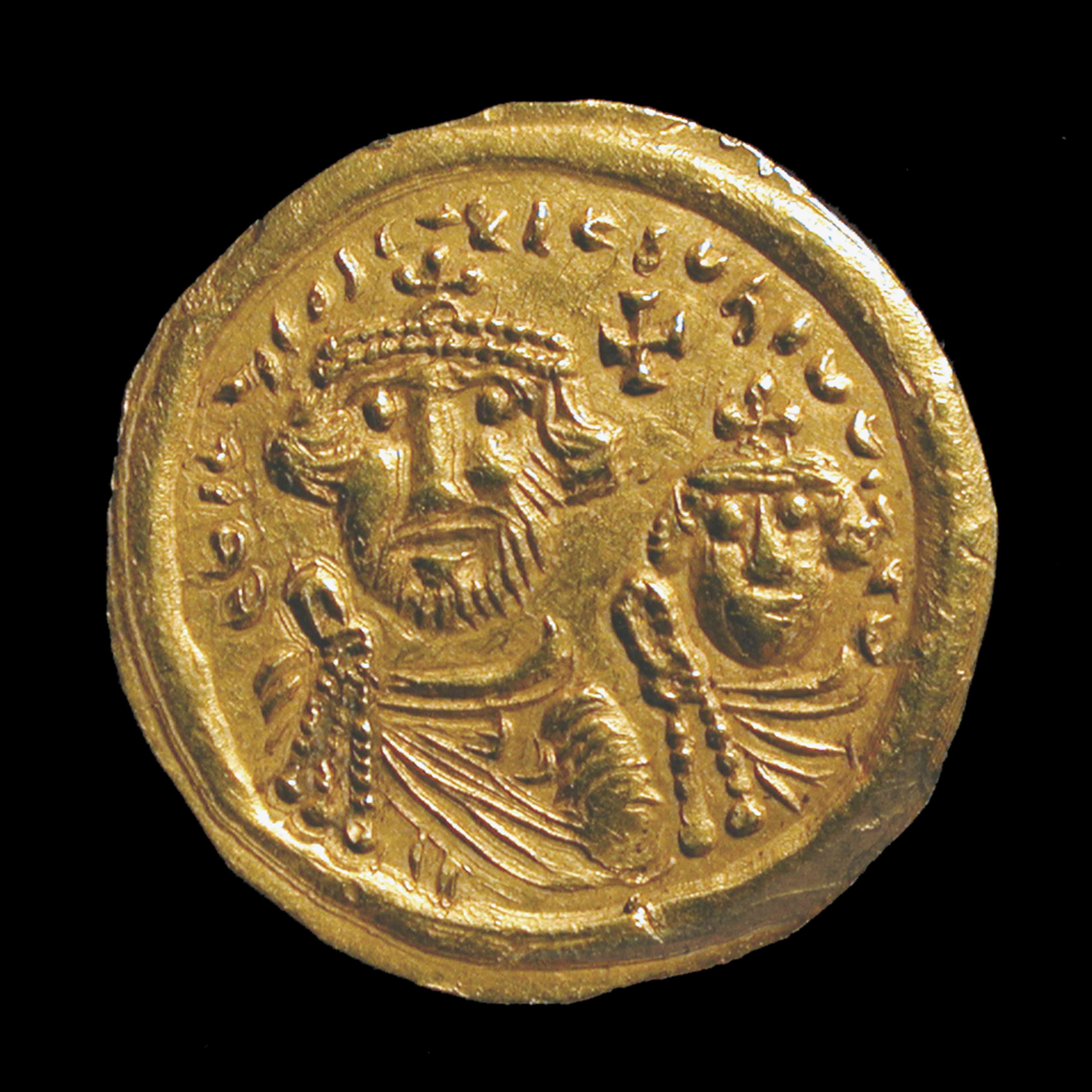 Heraclius — Solidus (Uncertain Mint, 626–627), аверс, do_byzant
