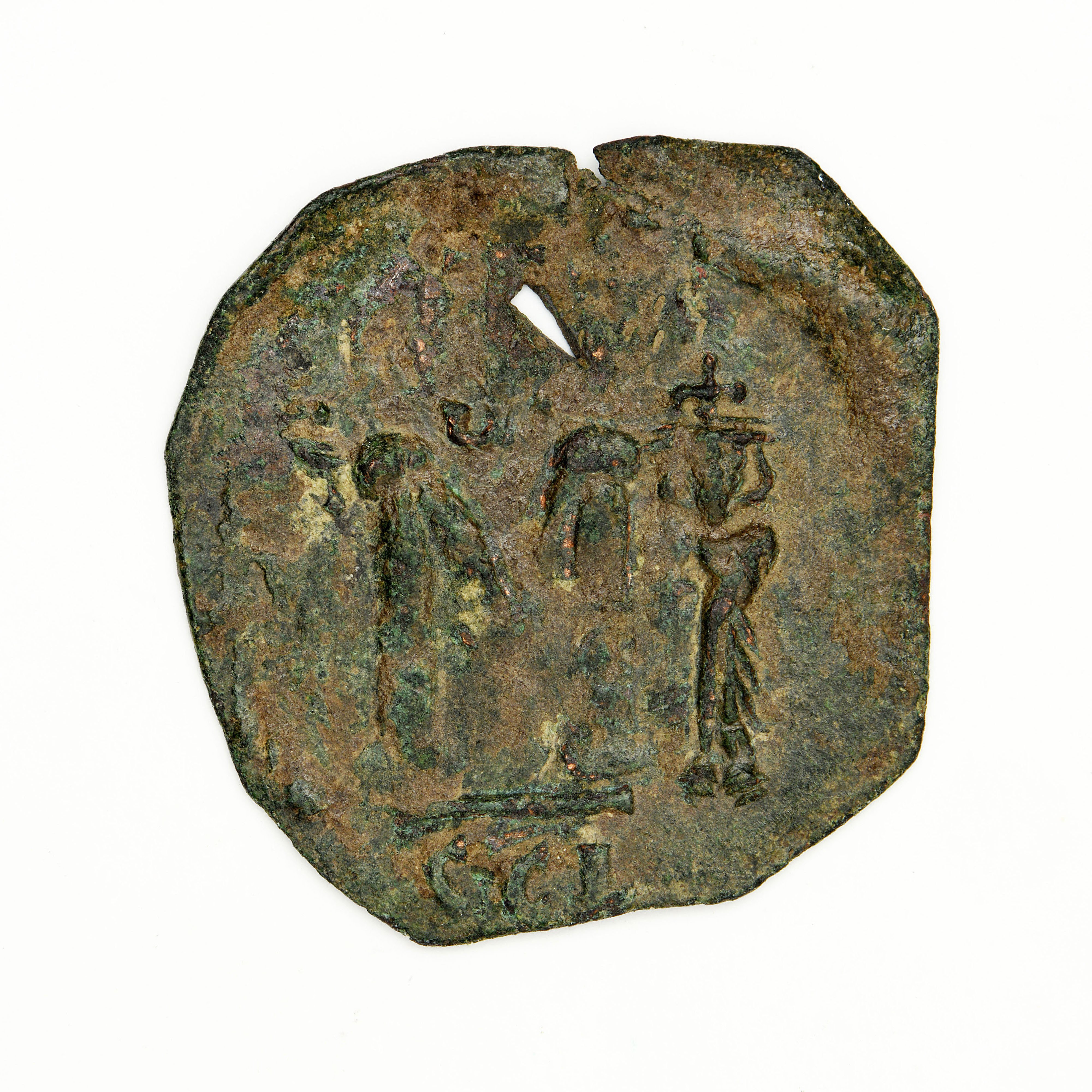 реверс Constantine IV — Follis (Syracuse, 669)
