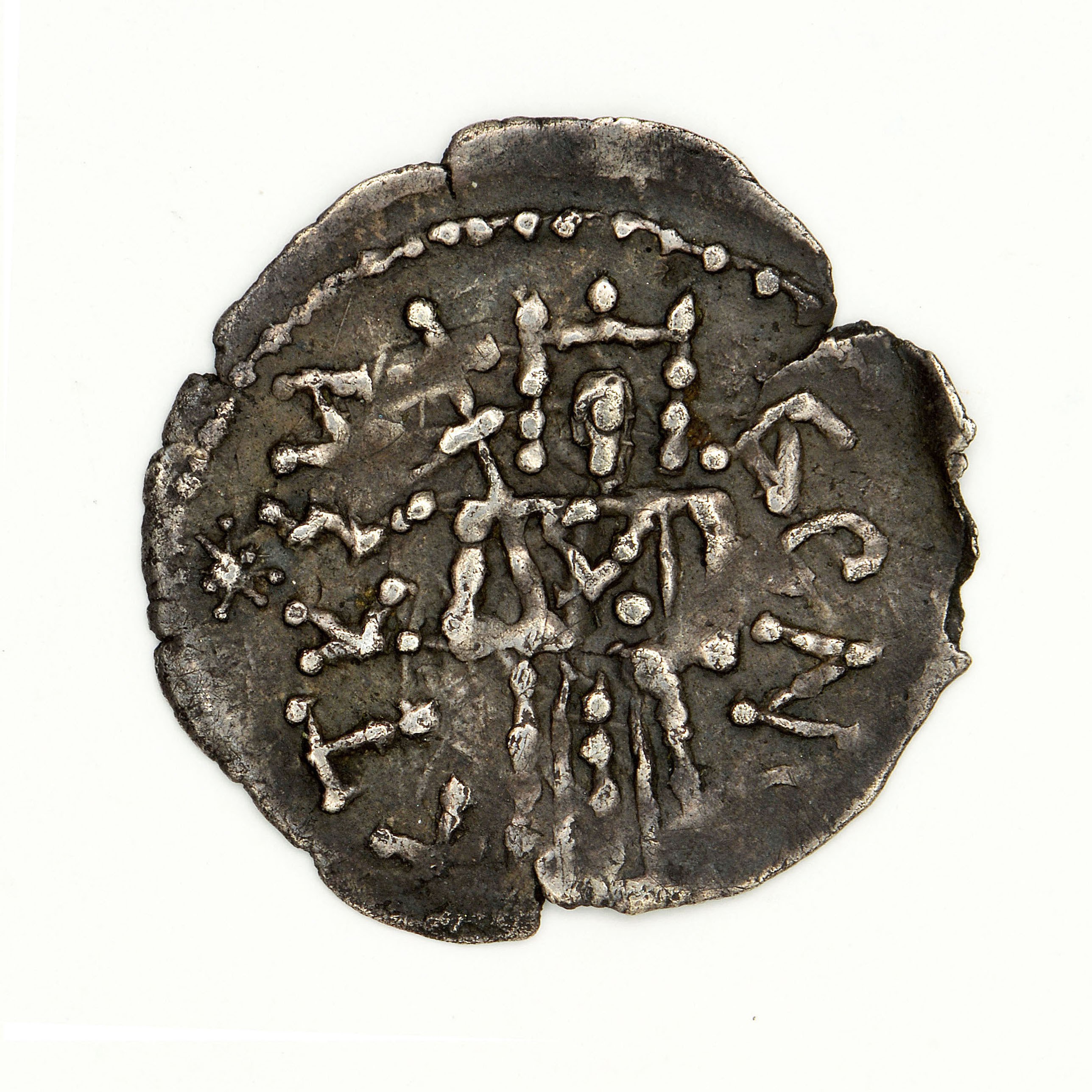 реверс Matthew Asen Kantakouzenos — Half Basilikon (Uncertain Mint, 1353)