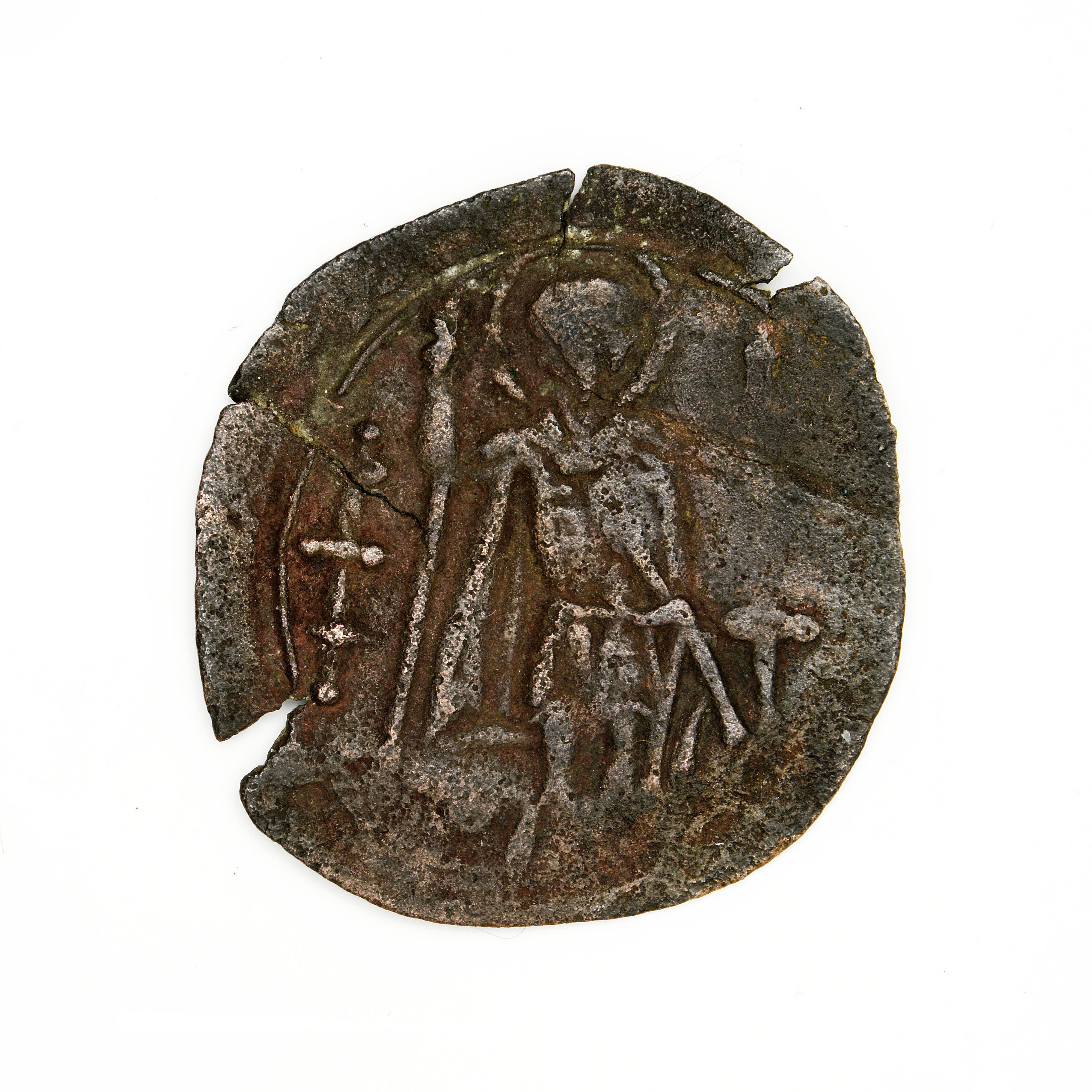 John V Palaiologos — Assarion (Thessalonike, 1354), аверс, do_byzant