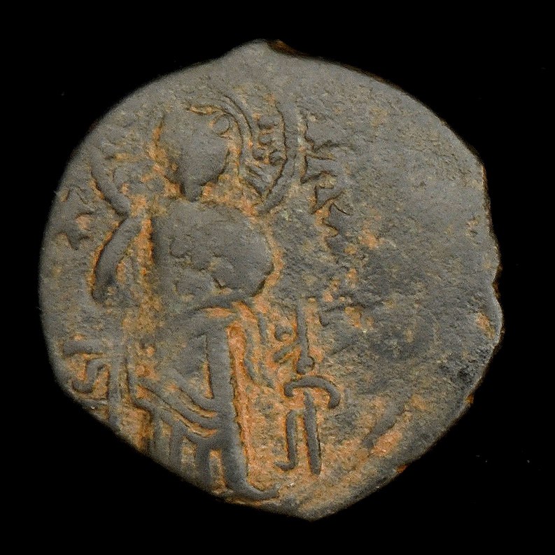 аверс Nur al-Din Mahmud (Zengid) — Fals (Uncertain Mint, 1146)