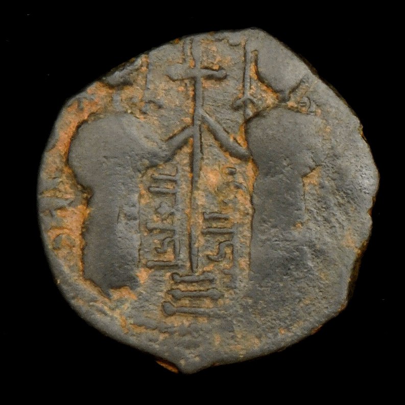 реверс Nur al-Din Mahmud (Zengid) — Fals (Uncertain Mint, 1146)