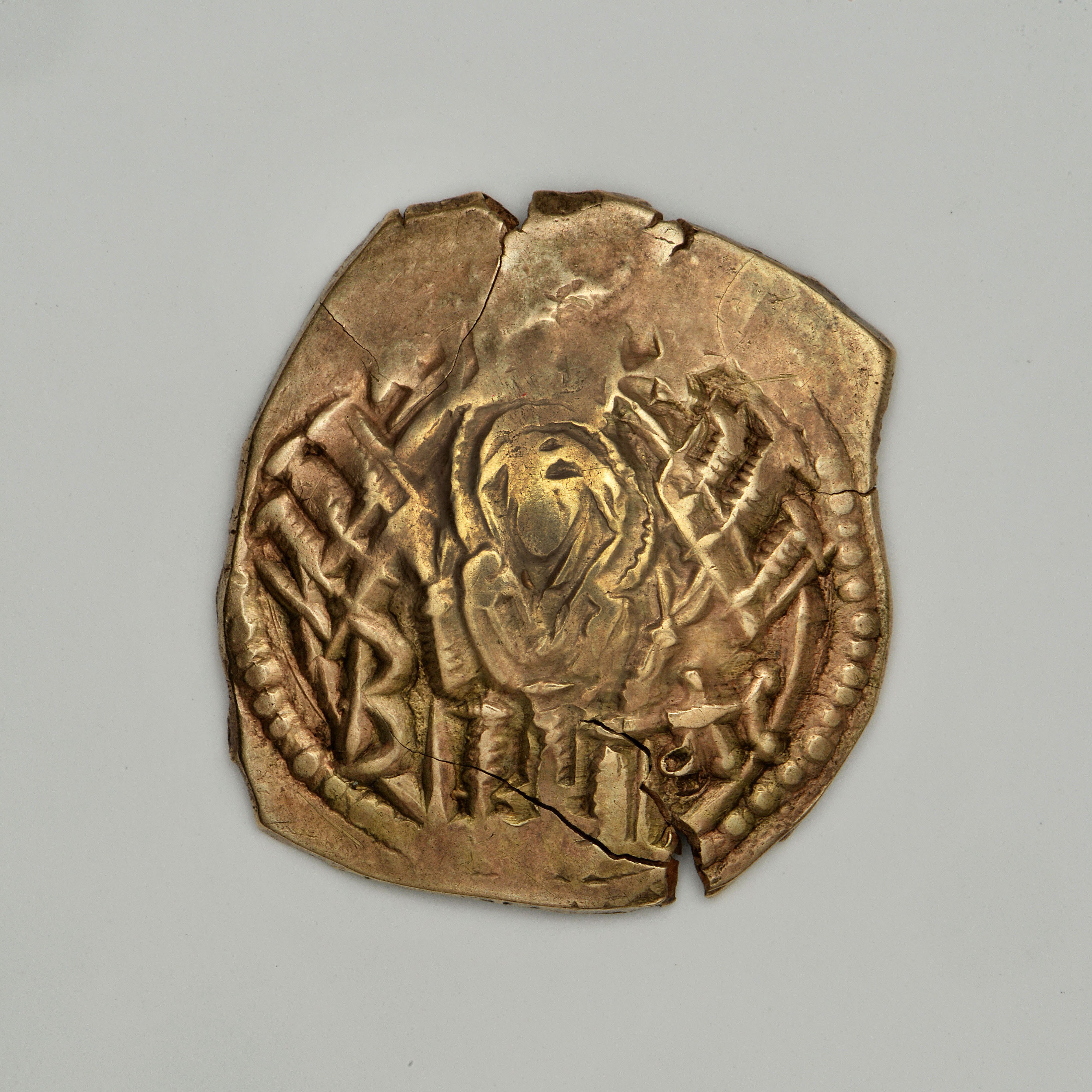 John V Palaiologos — Nomisma Hyperpyron (Constantinople, 1347), аверс, do_byzant