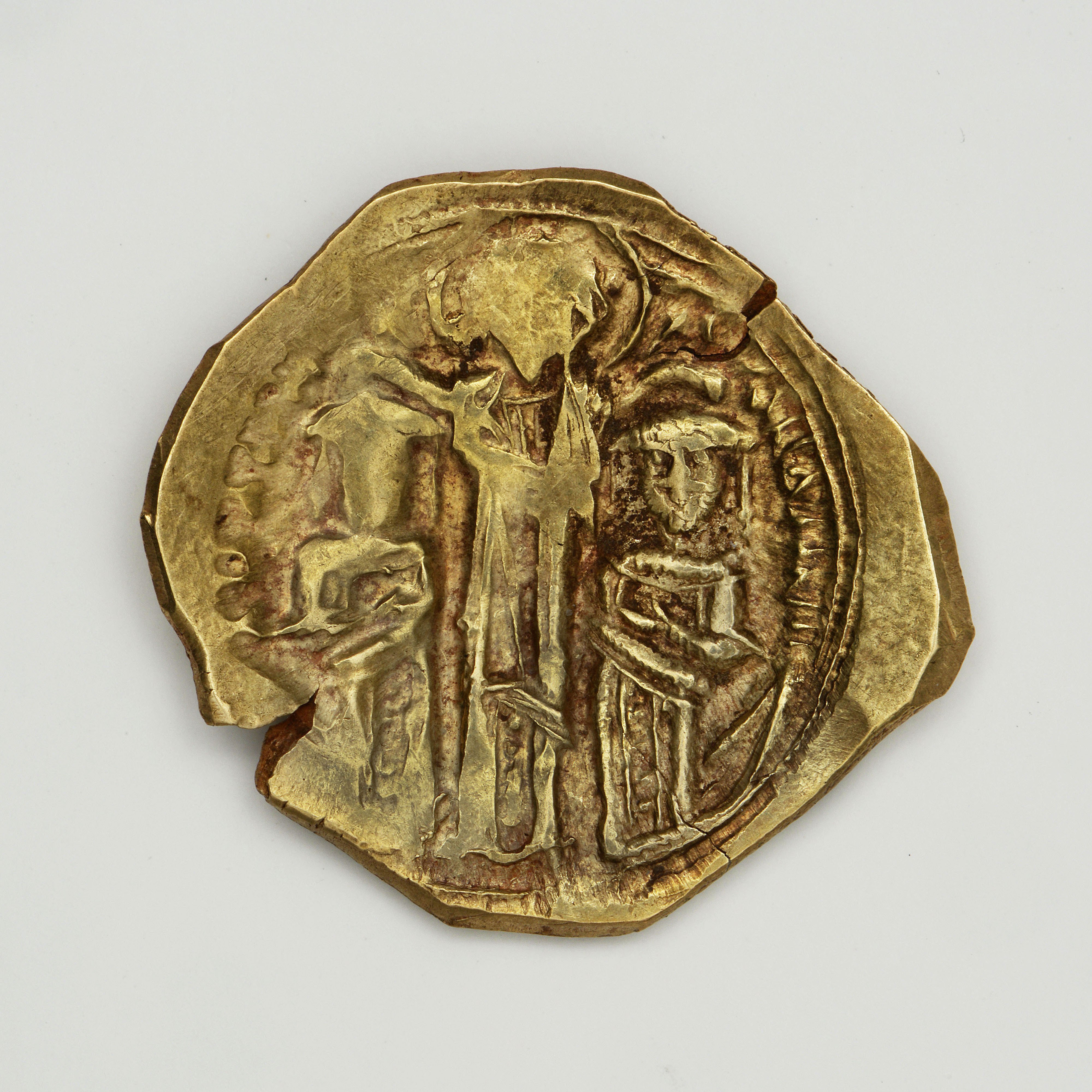 John V Palaiologos — Nomisma Hyperpyron (Constantinople, 1347), реверс, do_byzant