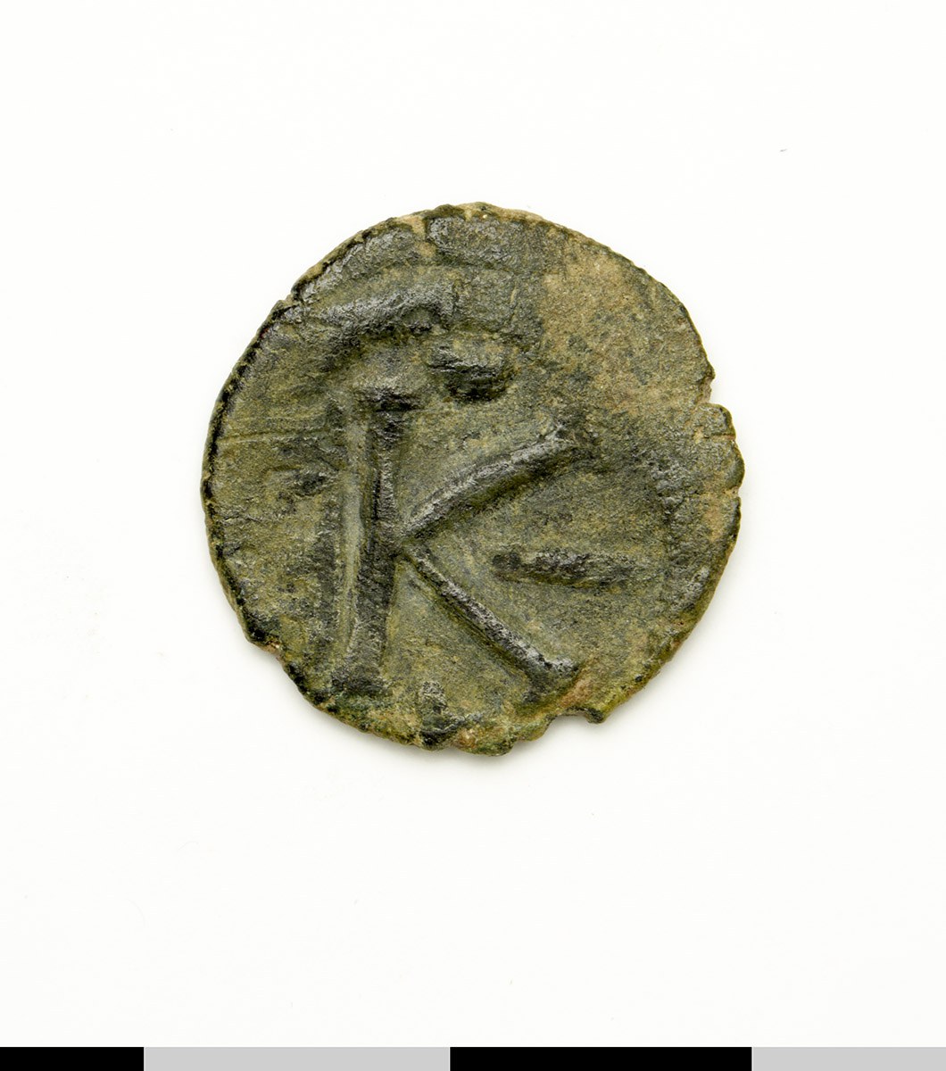 Arab-Byzantine Authority — Fals (Baisan/Skythopolis), реверс, do_byzant