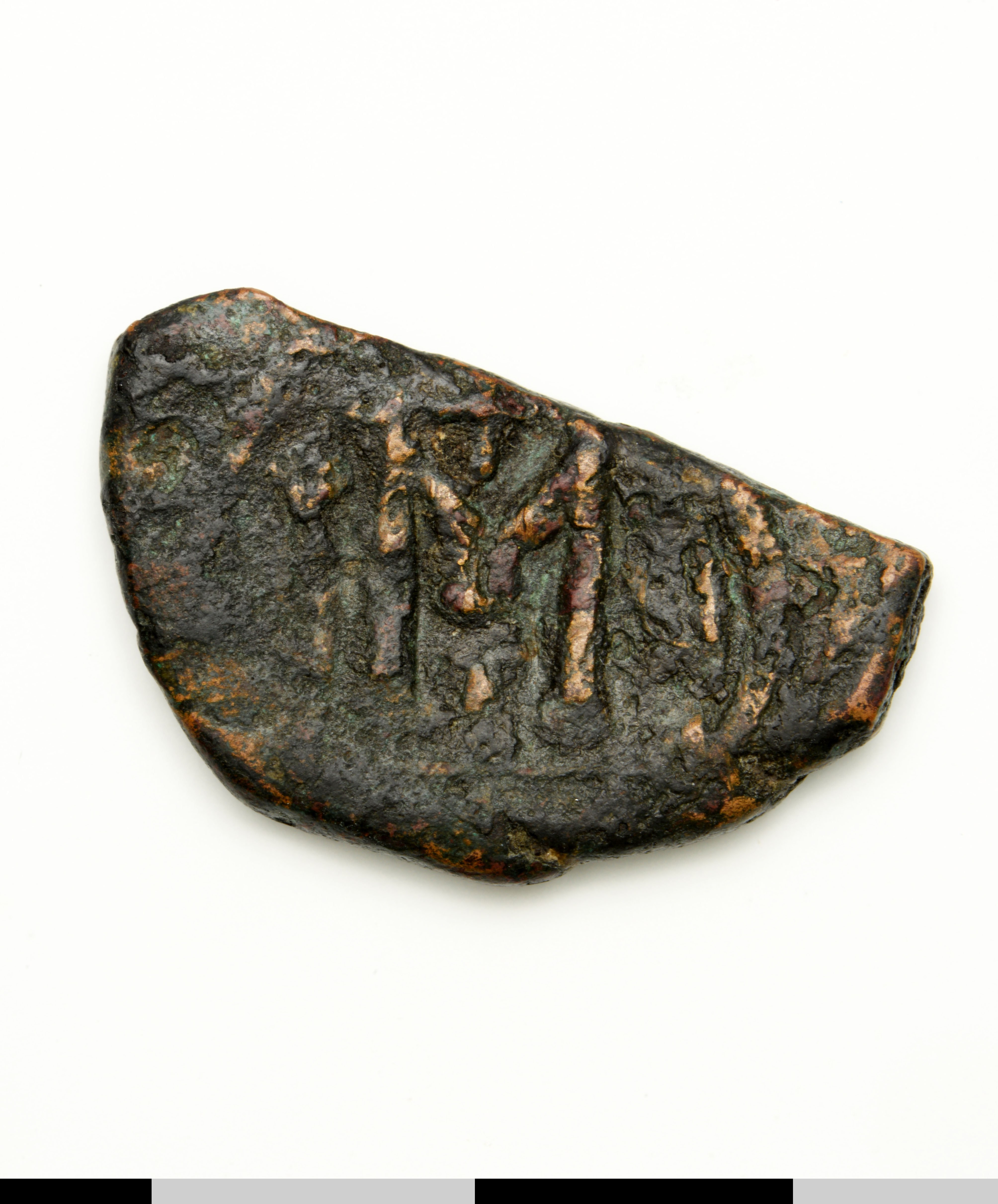 Arab-Byzantine Authority — Fals (Uncertain Mint, 638), реверс, do_byzant
