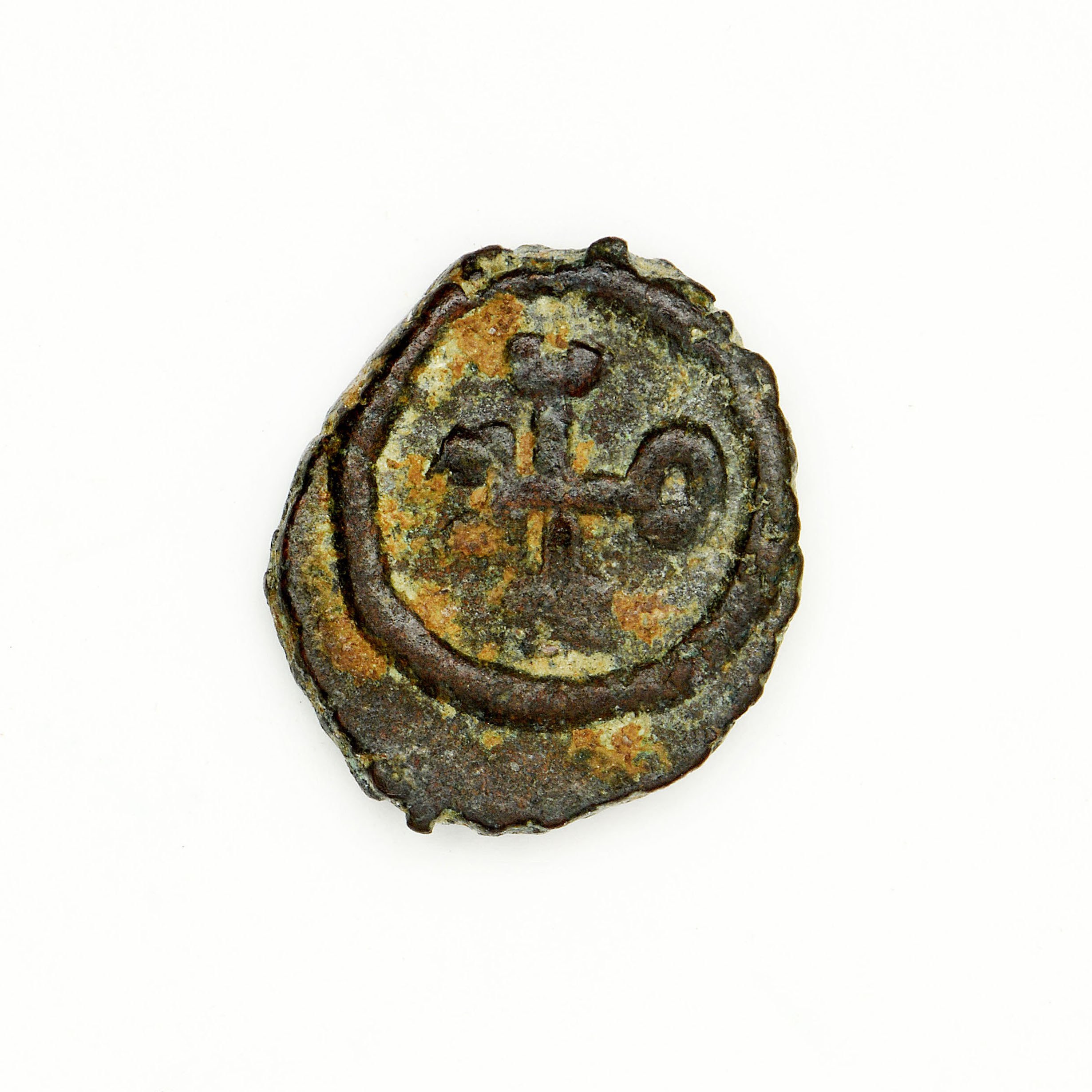 реверс Justin I — Nummus (Antioch, 518)