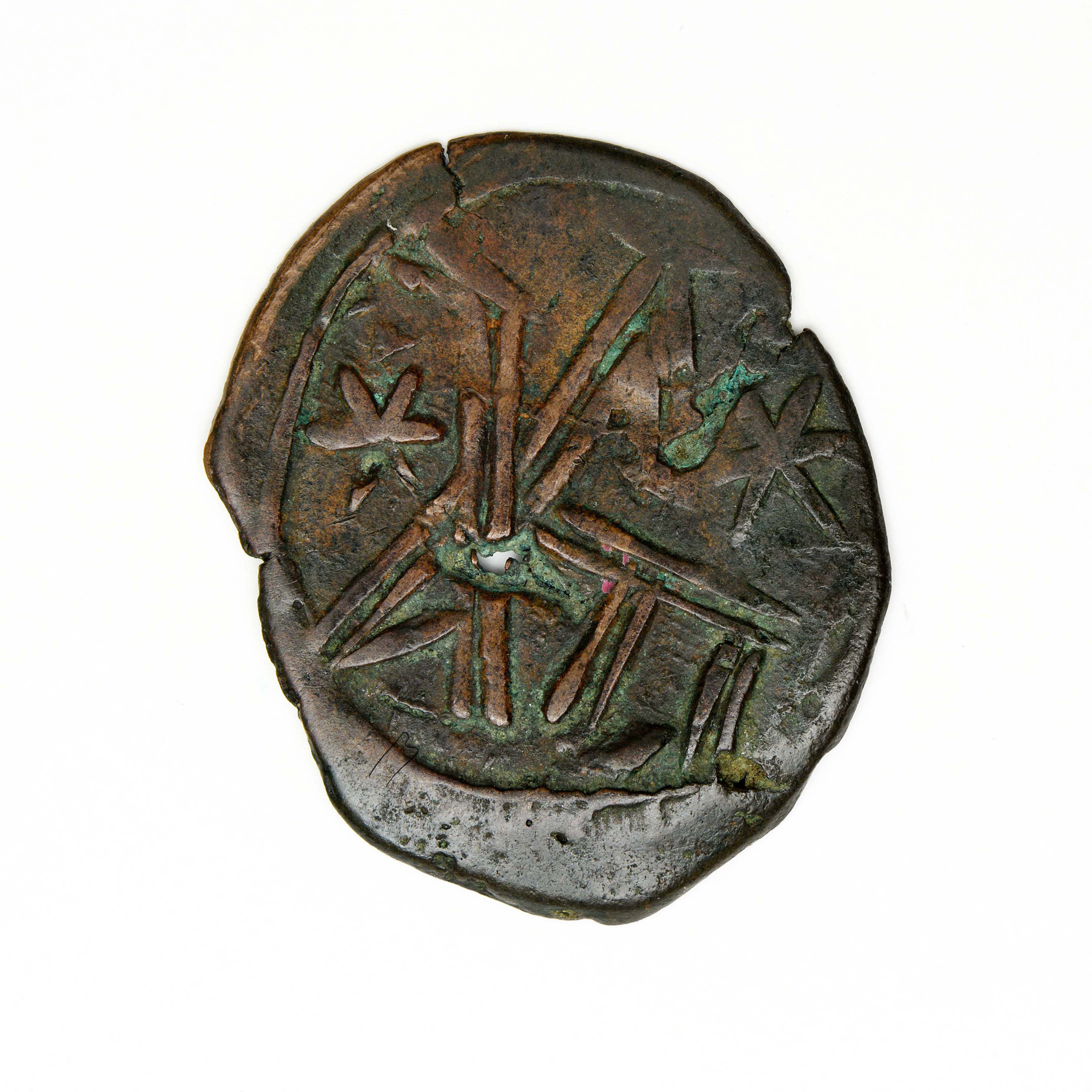 Andronikos III Palaiologos — Assarion (Thessalonike, 1328), аверс, do_byzant