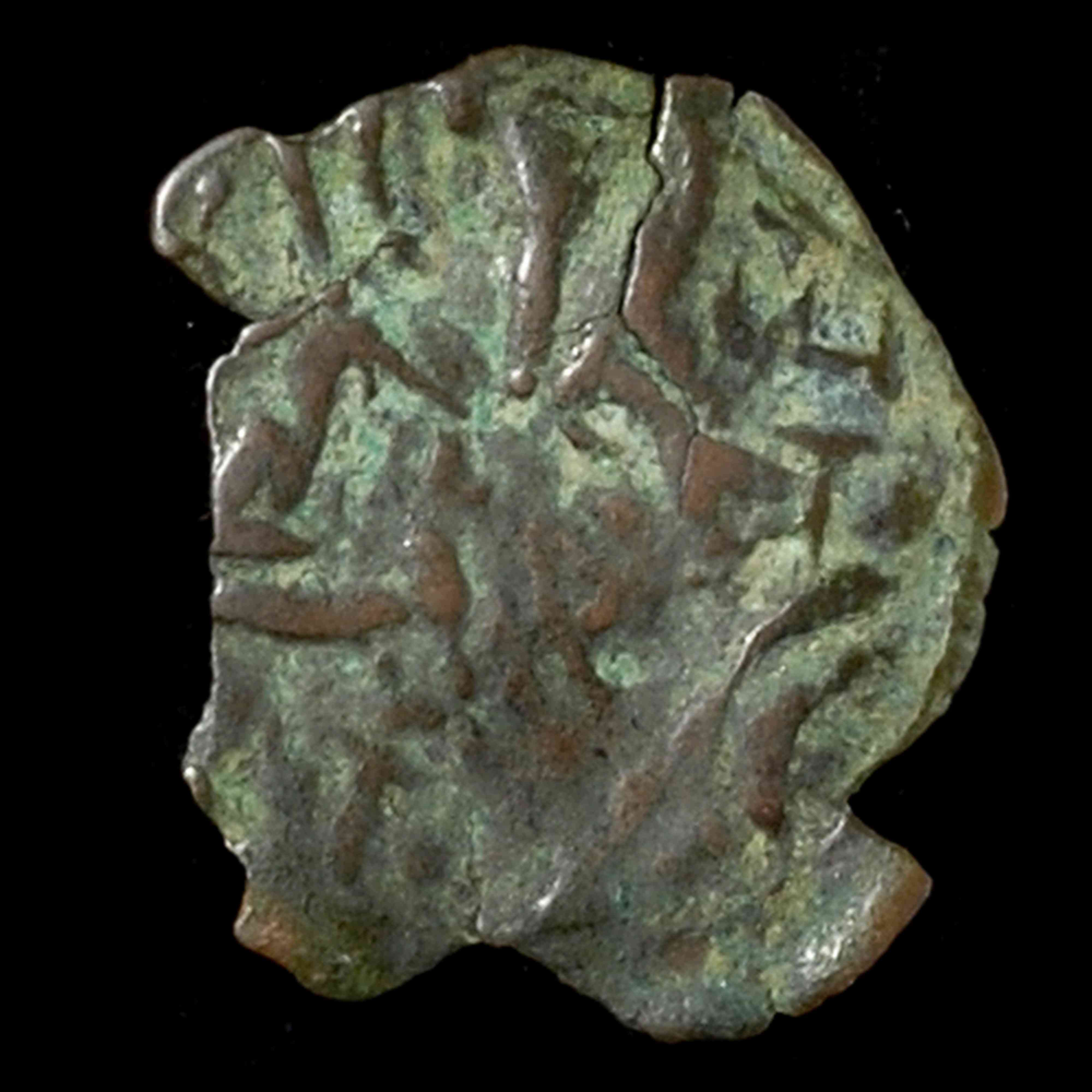 John V Palaiologos — Assarion (Thessalonike, 1354), аверс, do_byzant