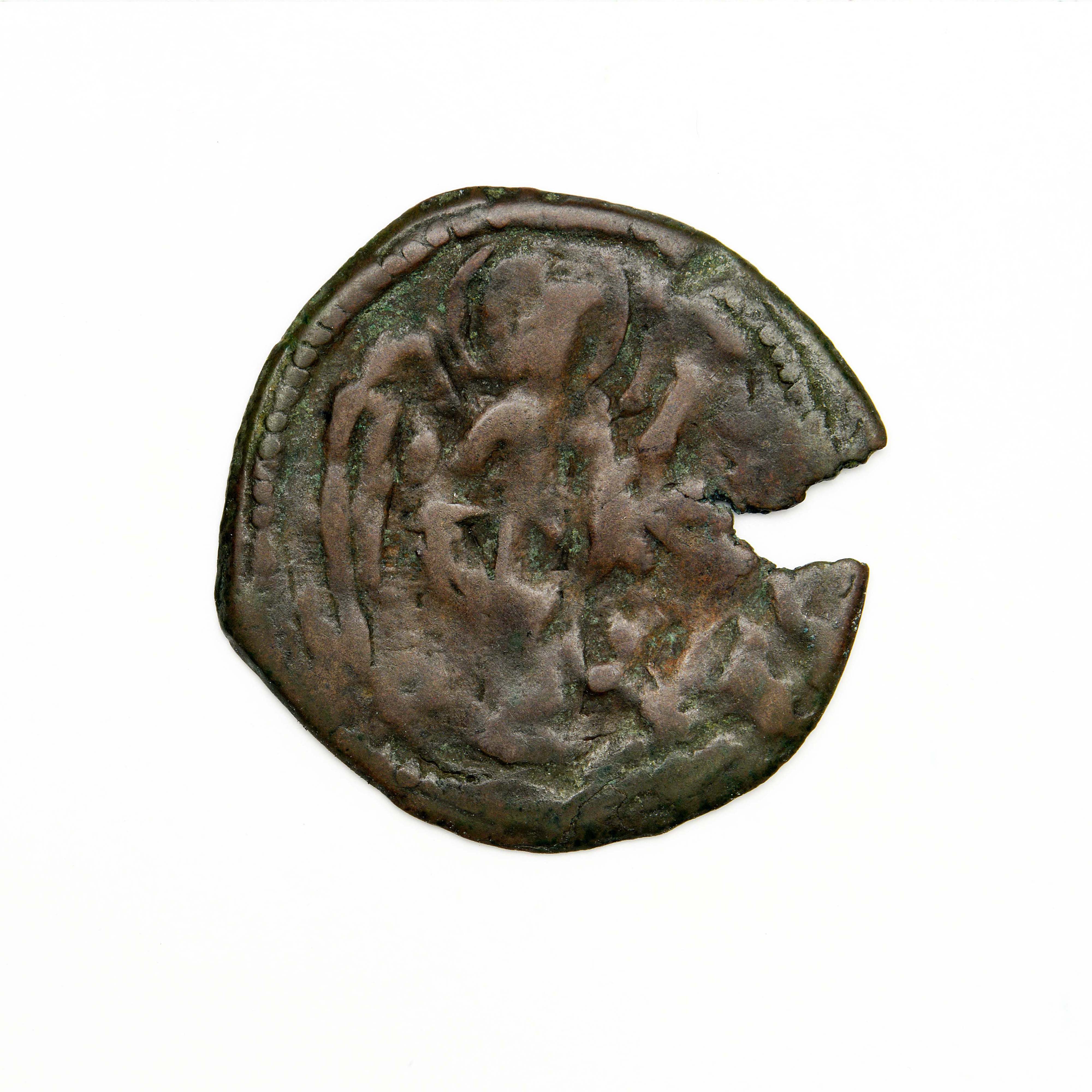 John V Palaiologos — Assarion (Thessalonike, 1354), аверс, do_byzant