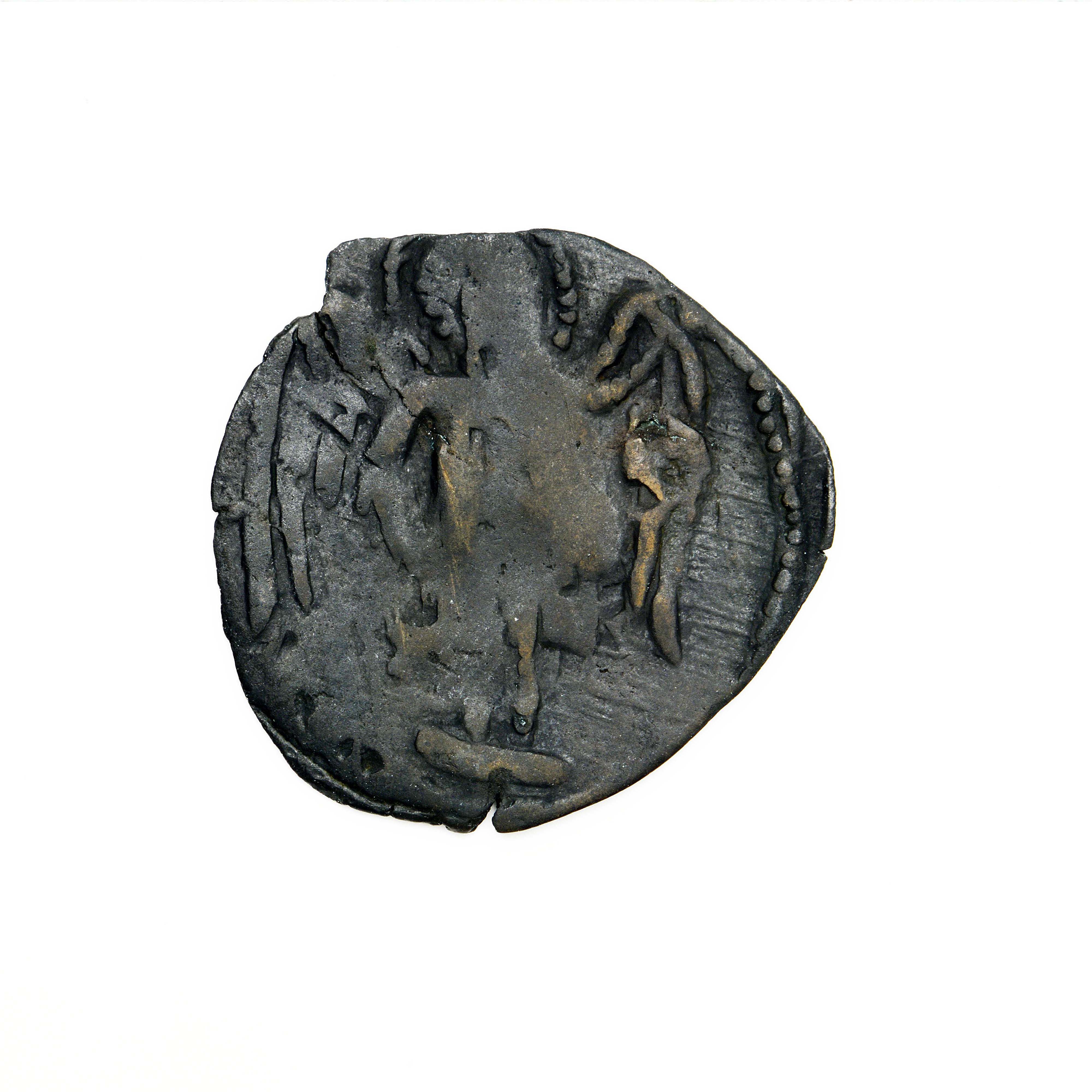 John V Palaiologos — Assarion (Thessalonike, 1354), аверс, do_byzant