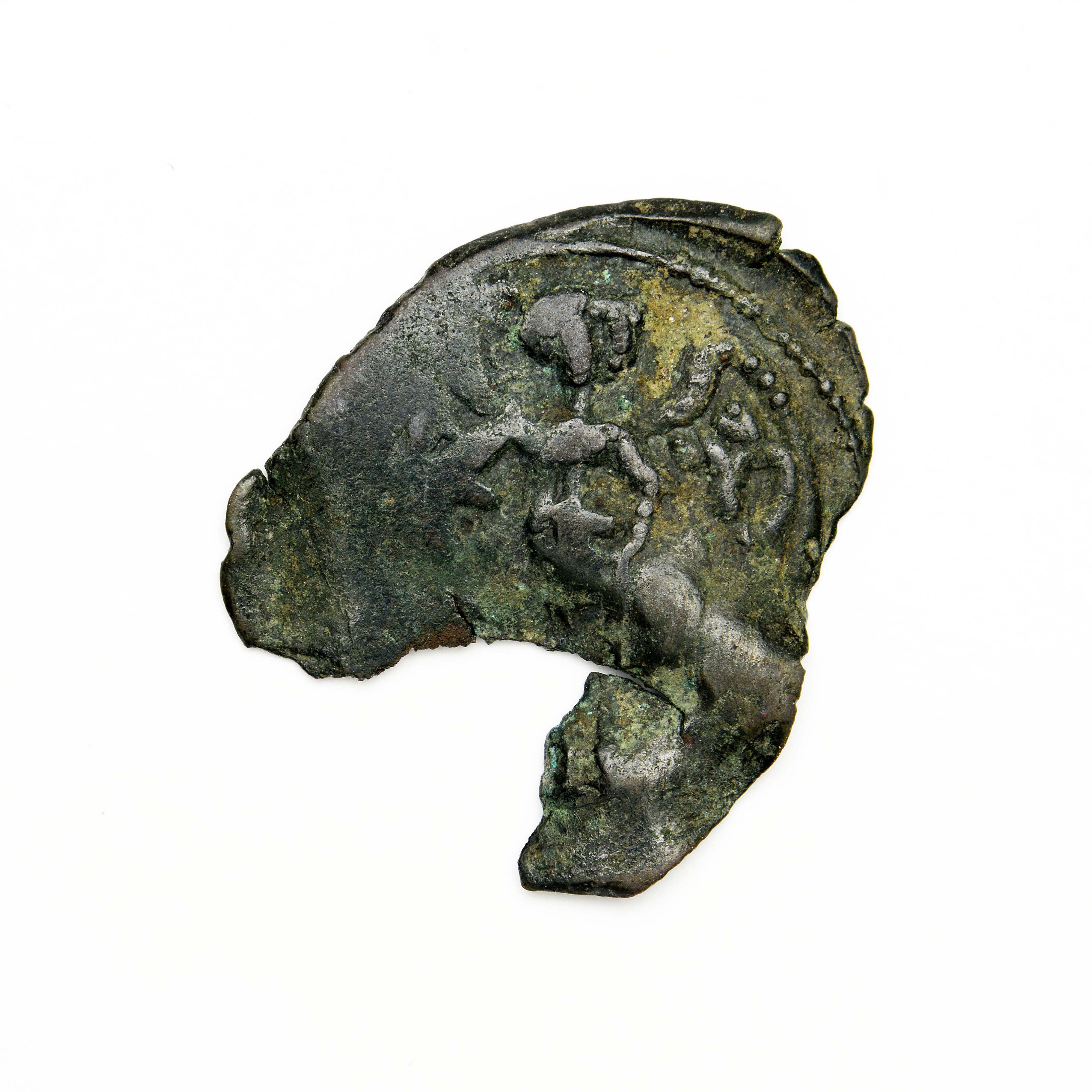 John V Palaiologos — Assarion (Thessalonike, 1354), аверс, do_byzant