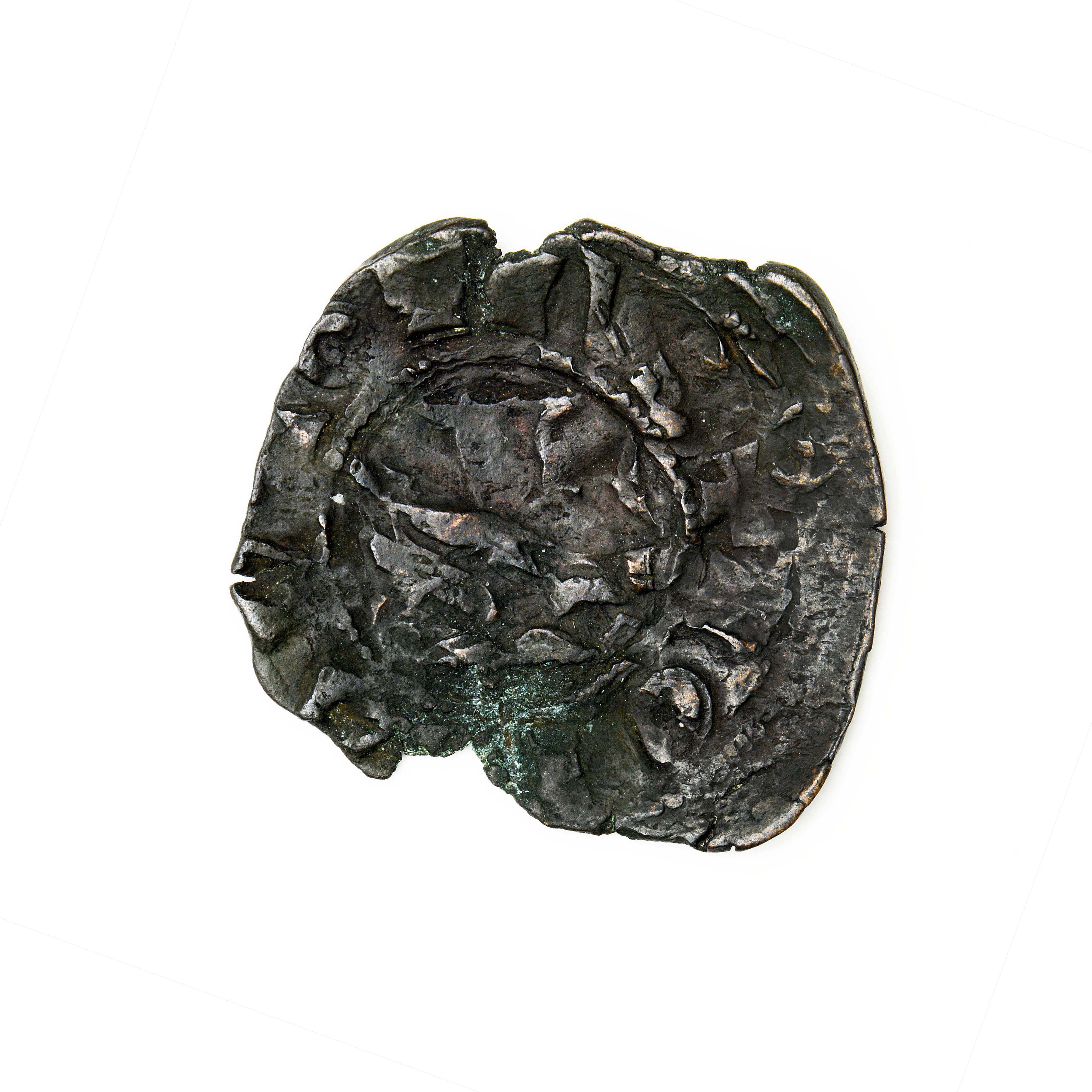John II Orsini (Epiros) — Denier Tournois (Arta, 1323), реверс, do_byzant