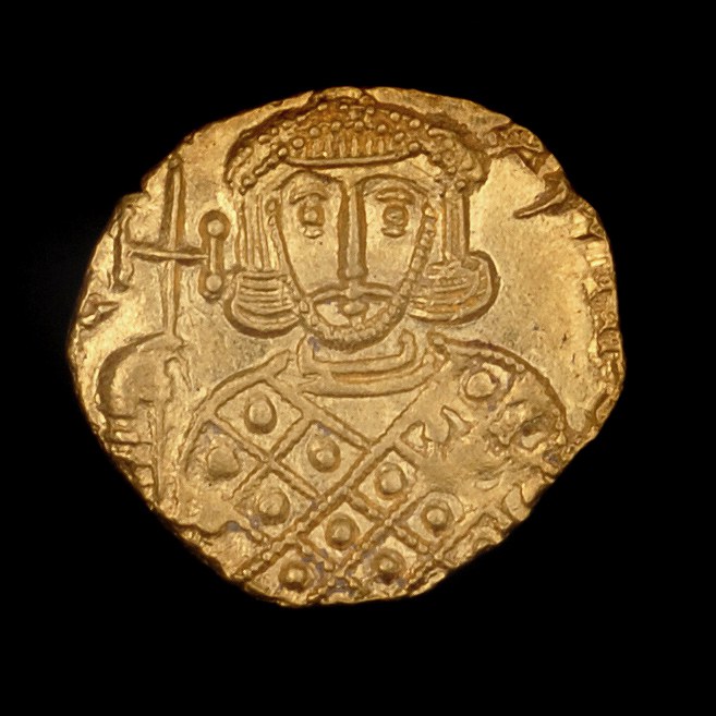 реверс Constantine V — Solidus (Syracuse, 741)