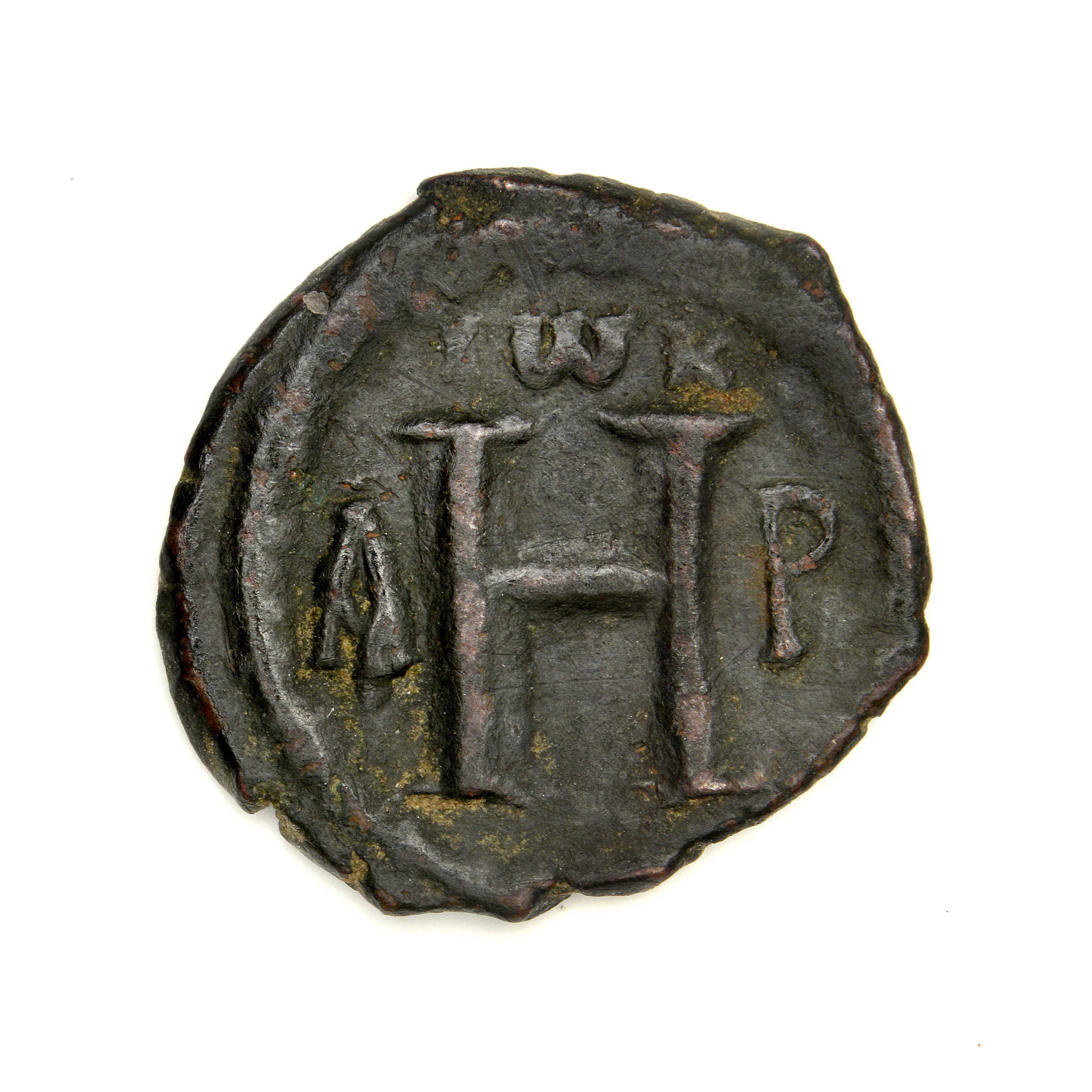 Justinian I — Eight Nummi (Thessalonike, 538), реверс, do_byzant