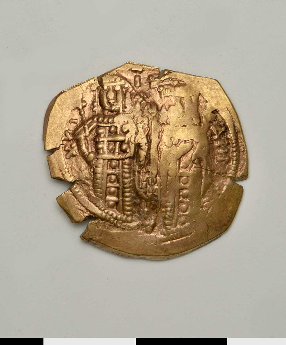 John V Palaiologos — Nomisma Hyperpyron (Constantinople, 1347), реверс, do_byzant