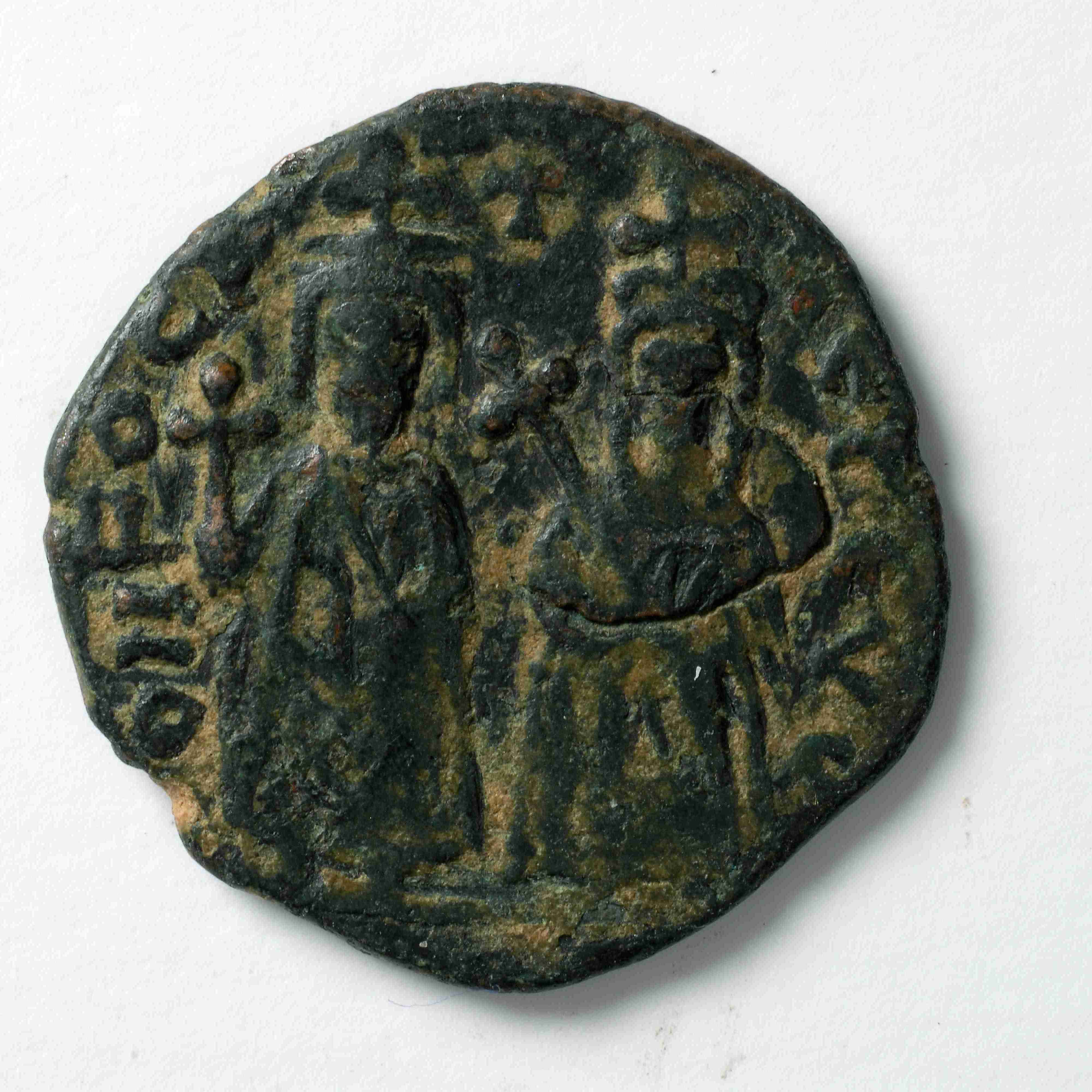 Persian-ruled Syria — Follis (Uncertain Mint, 612–613), аверс, do_byzant