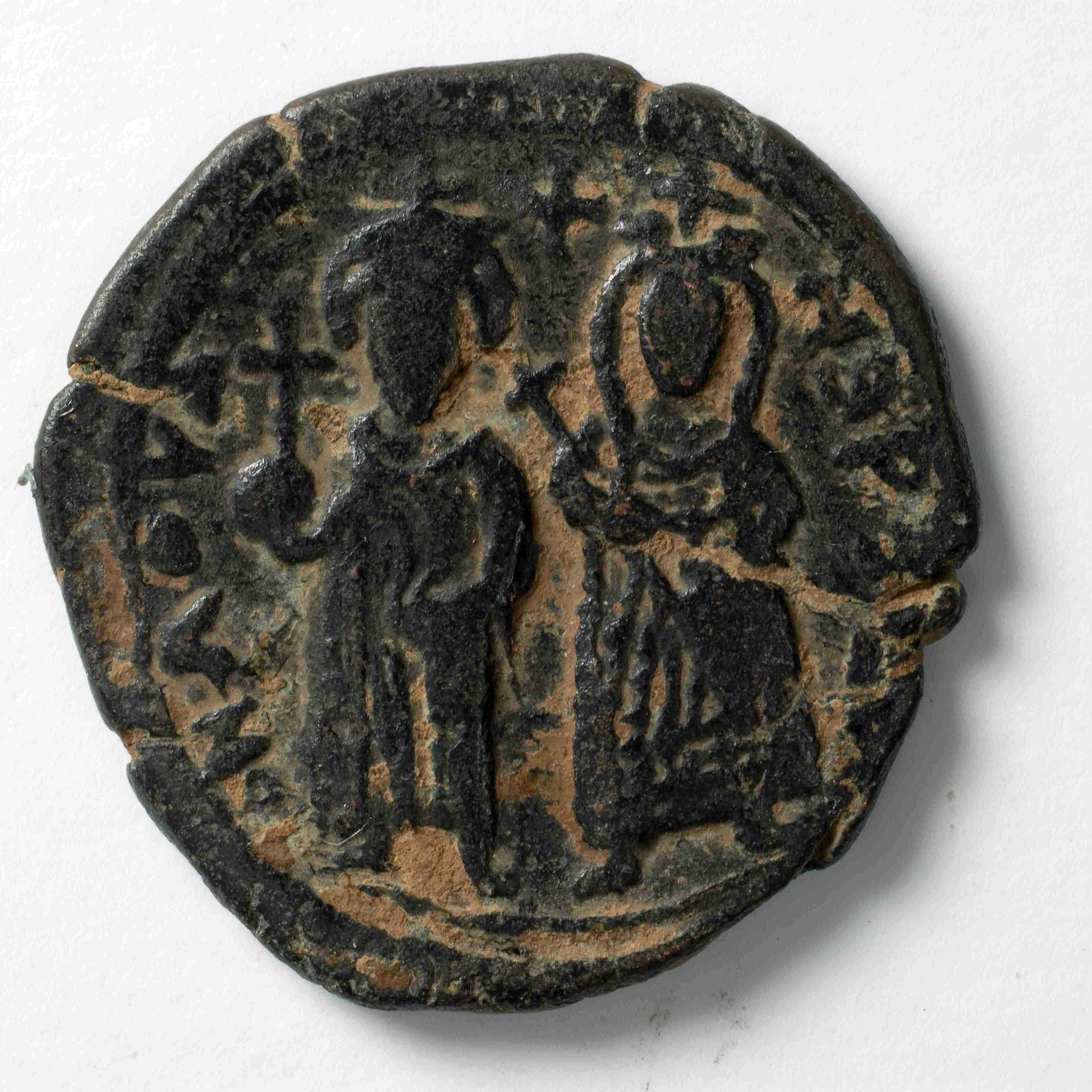 Persian-ruled Syria — Follis (Uncertain Mint, 612–613), аверс, do_byzant