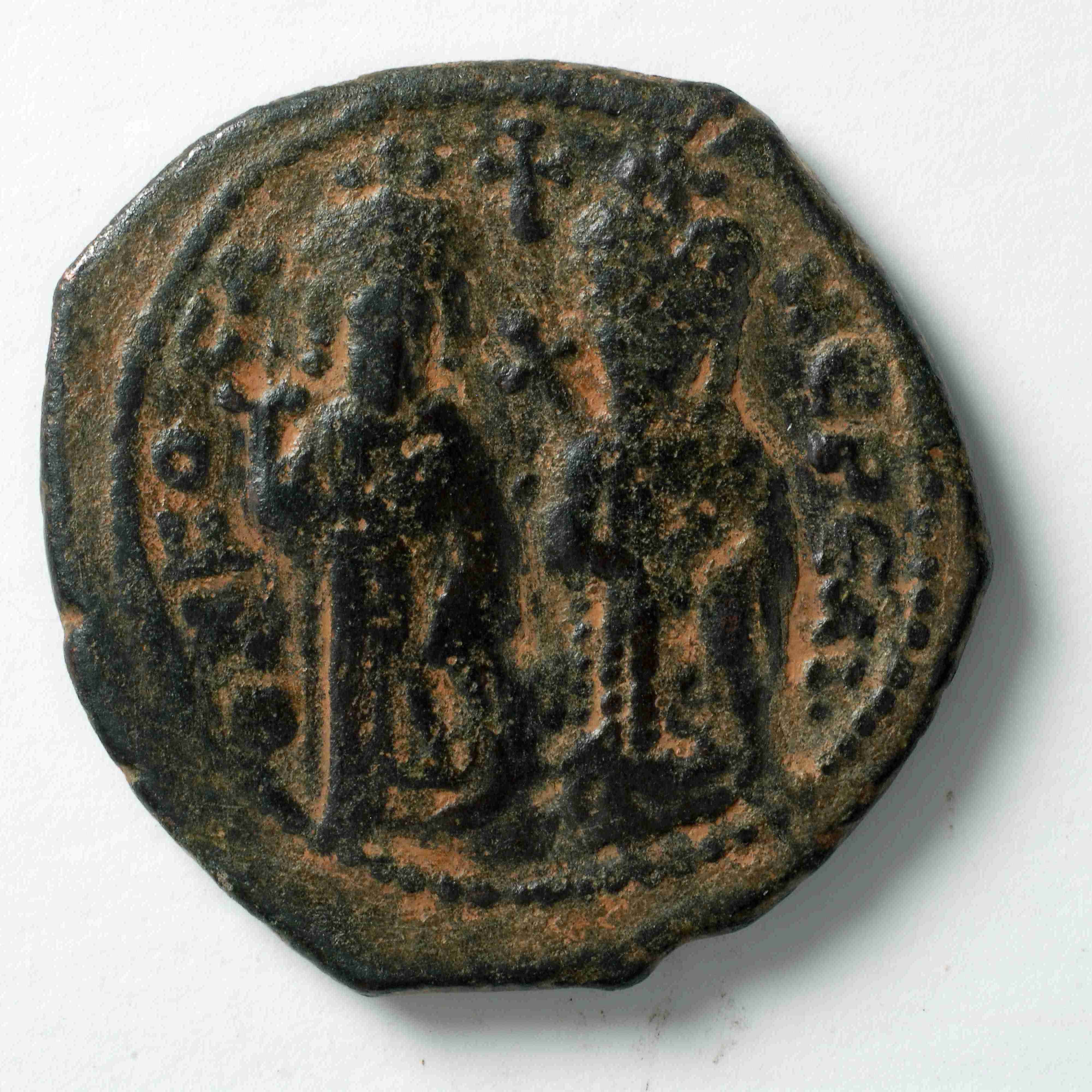 Persian-ruled Syria — Follis (Uncertain Mint, 612–613), аверс, do_byzant