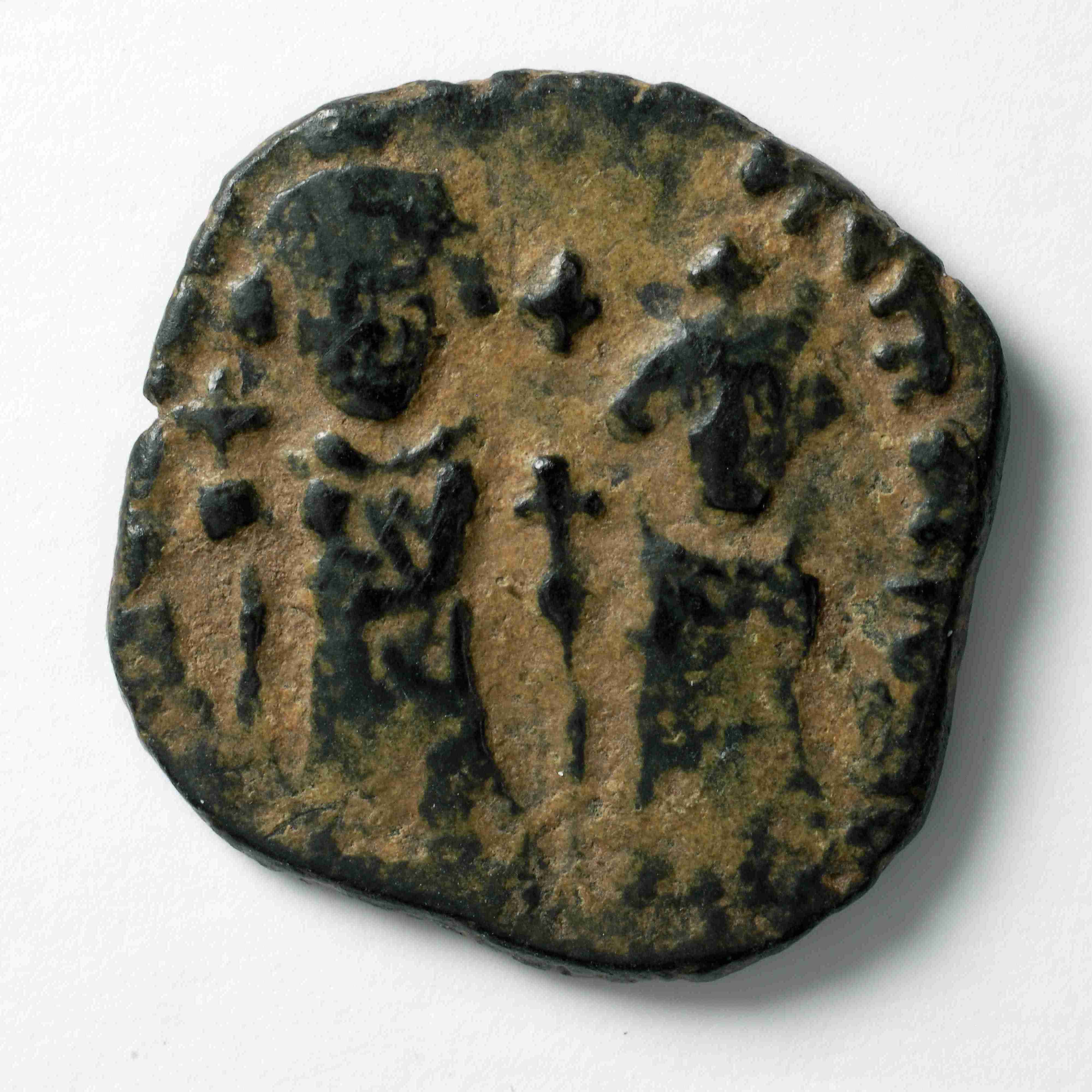 Persian-ruled Syria — Follis (Uncertain Mint, 612–613), аверс, do_byzant