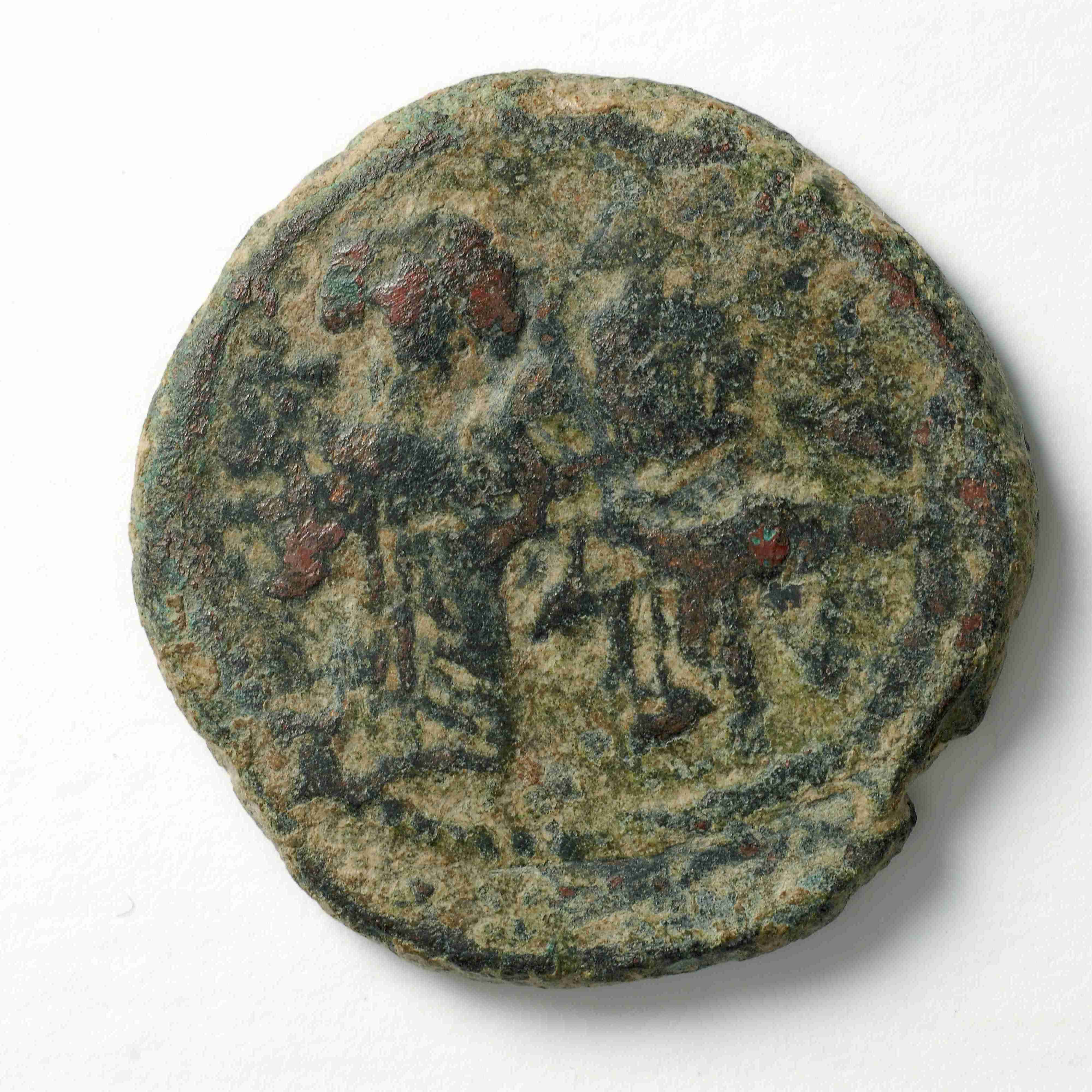 Persian-ruled Syria — Follis (Uncertain Mint, 622–623), аверс, do_byzant