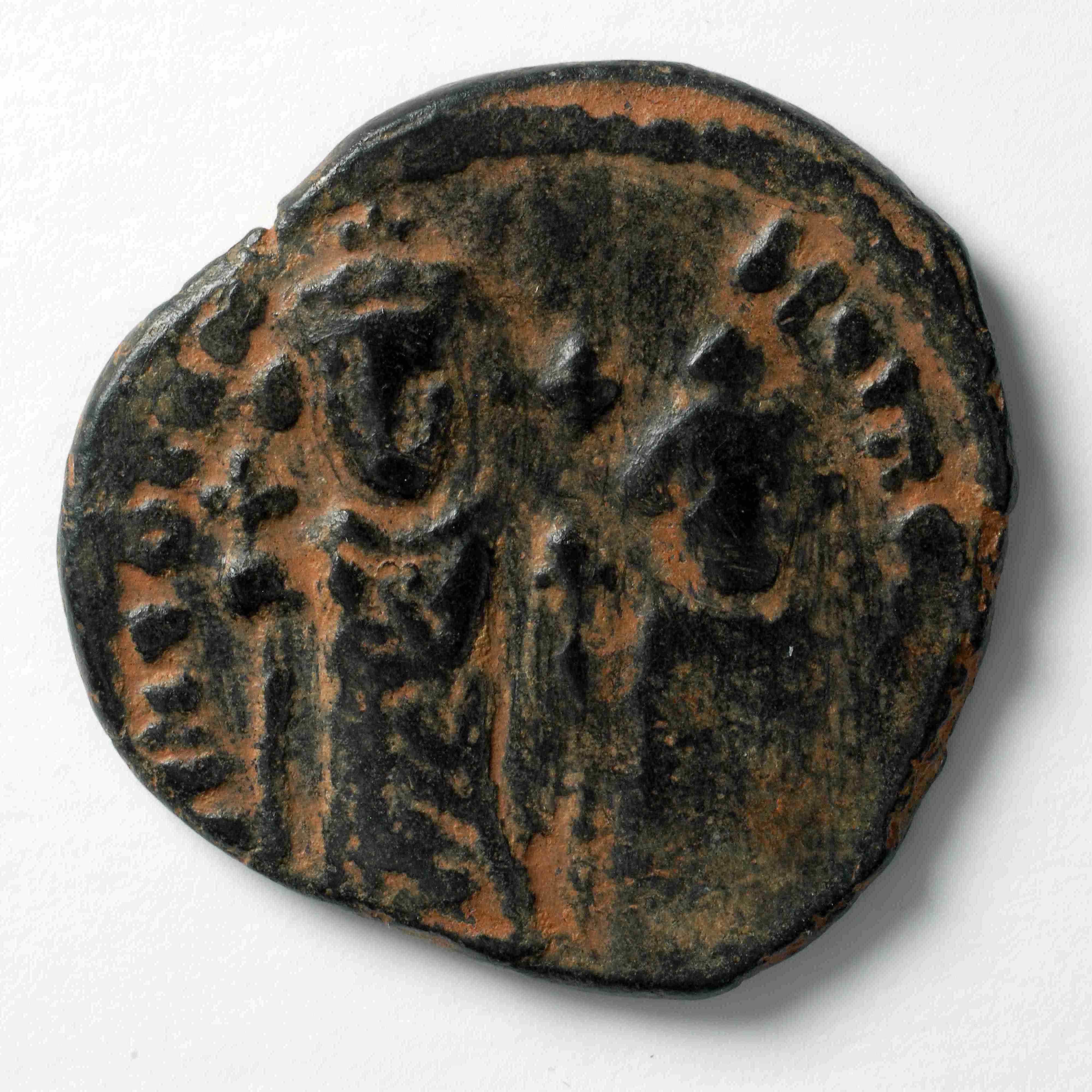 Persian-ruled Syria — Follis (Uncertain Mint, 622–623), аверс, do_byzant