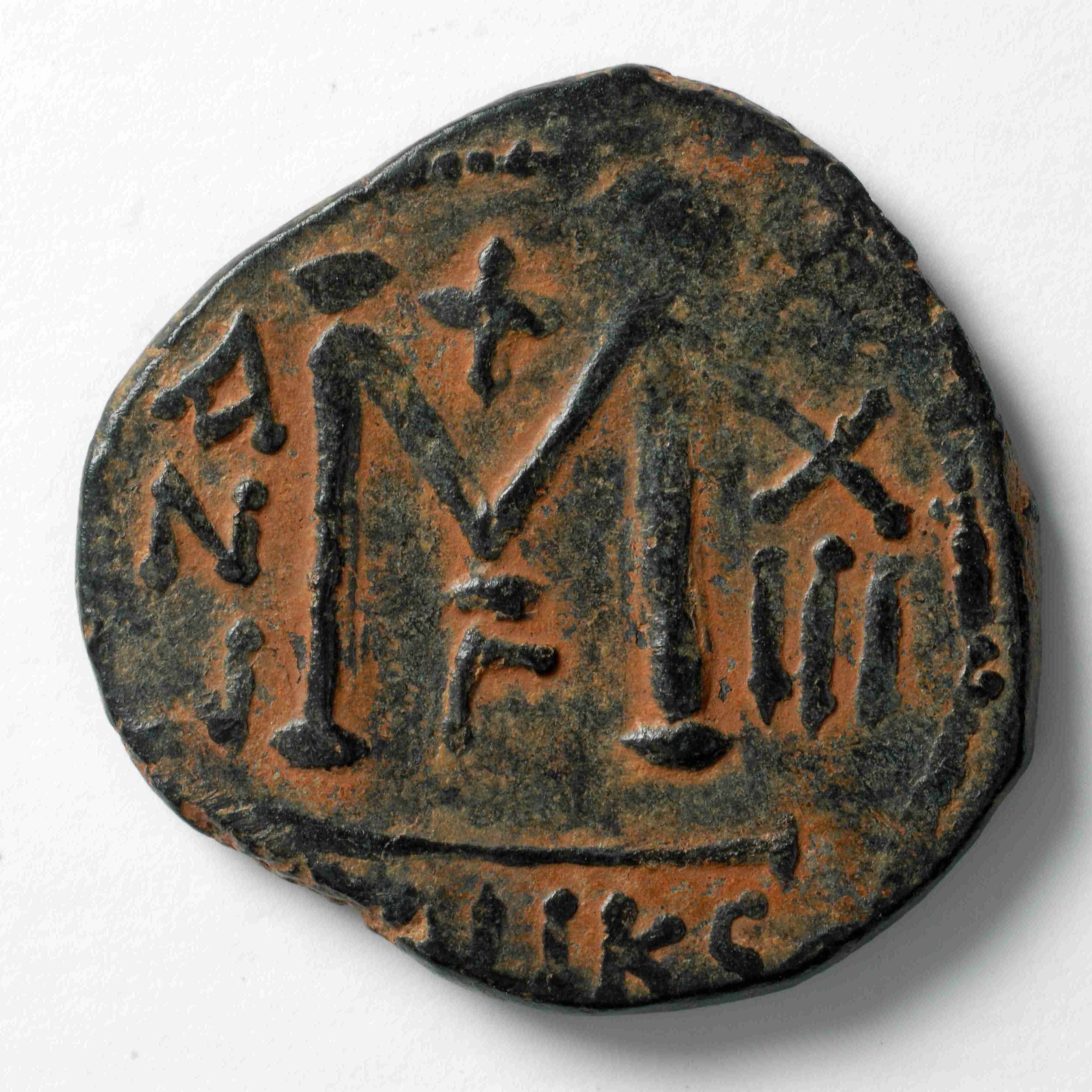 Persian-ruled Syria — Follis (Uncertain Mint, 622–623), реверс, do_byzant