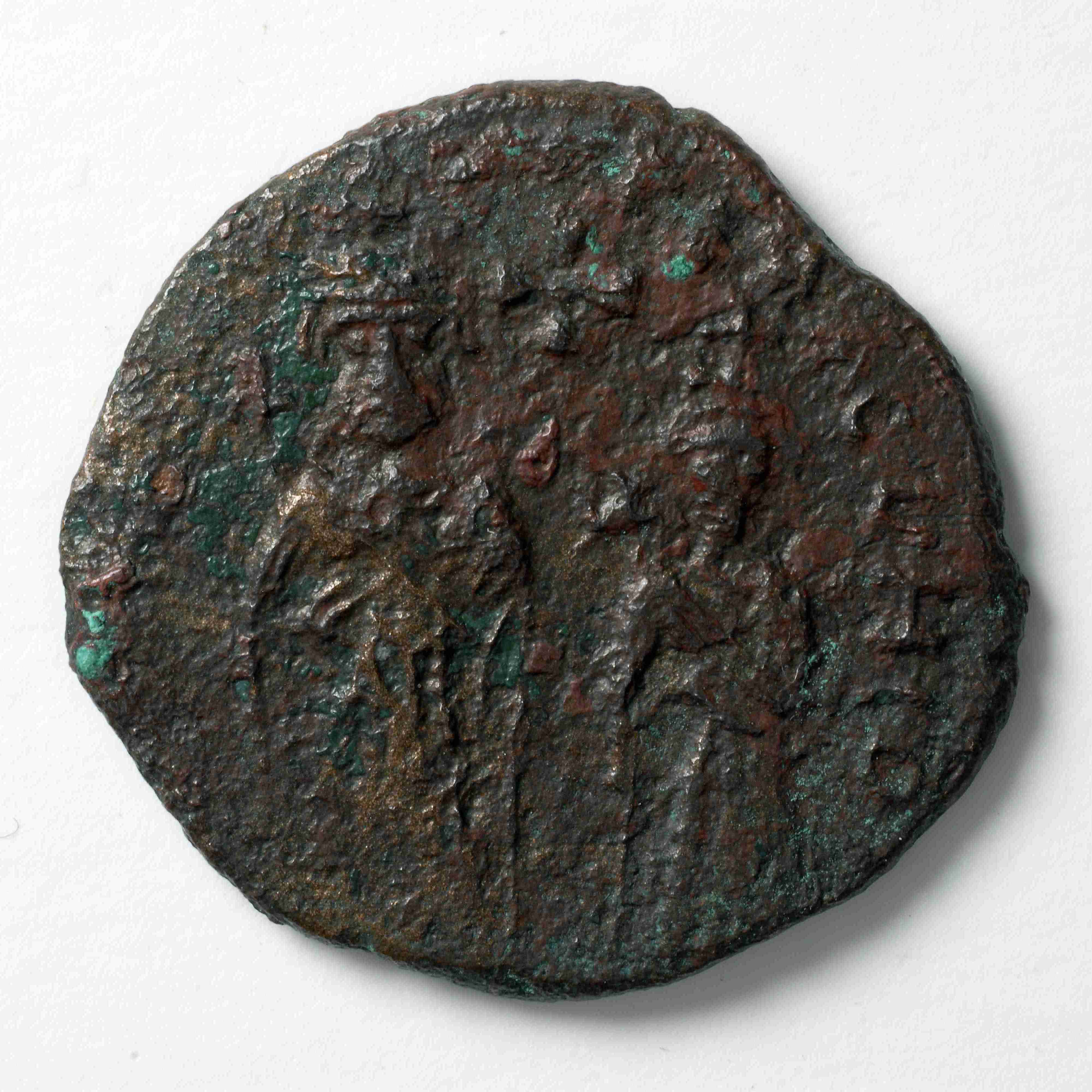 Persian-ruled Syria — Follis (Uncertain Mint, 622–623), аверс, do_byzant