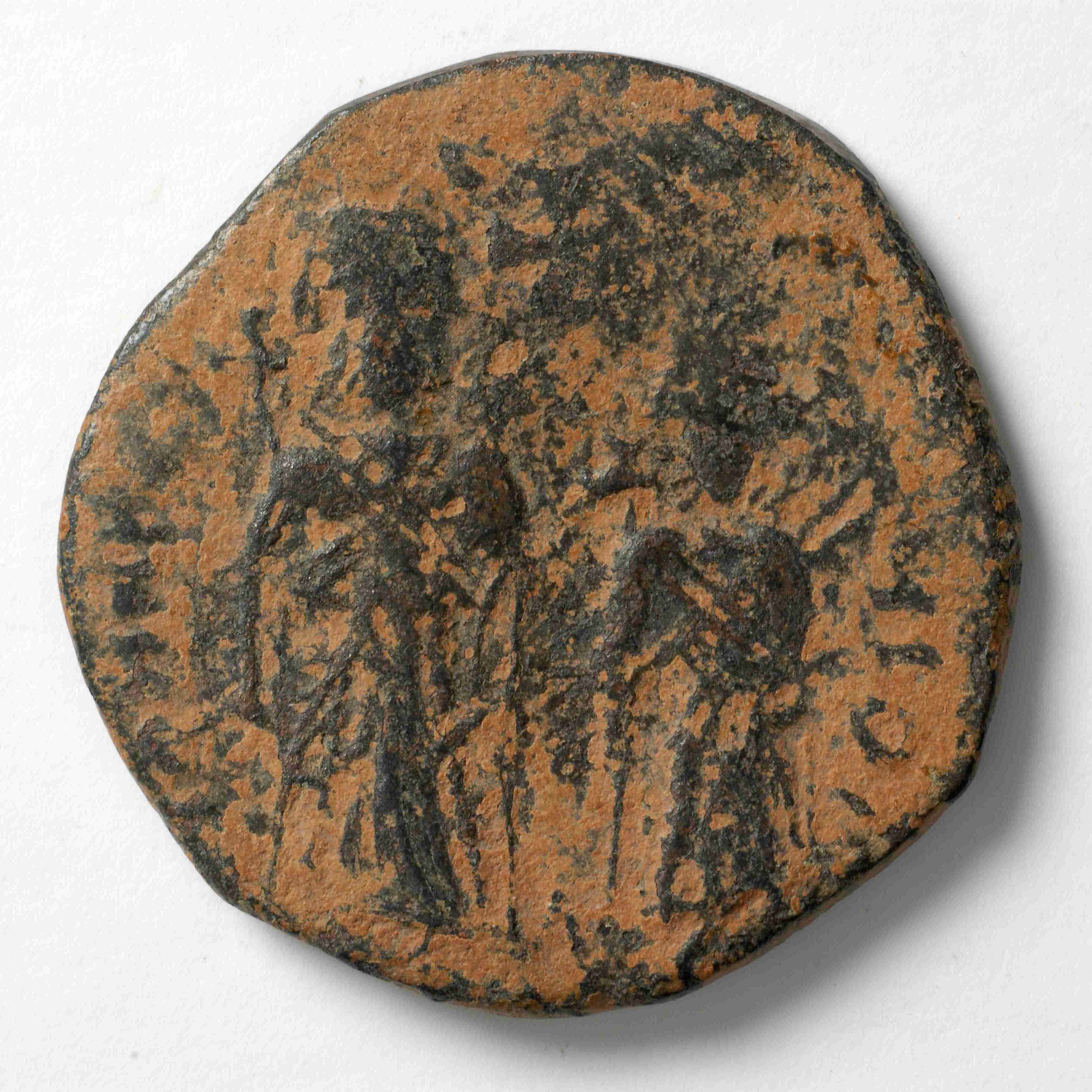 Persian-ruled Syria — Follis (Uncertain Mint, 622–623), аверс, do_byzant