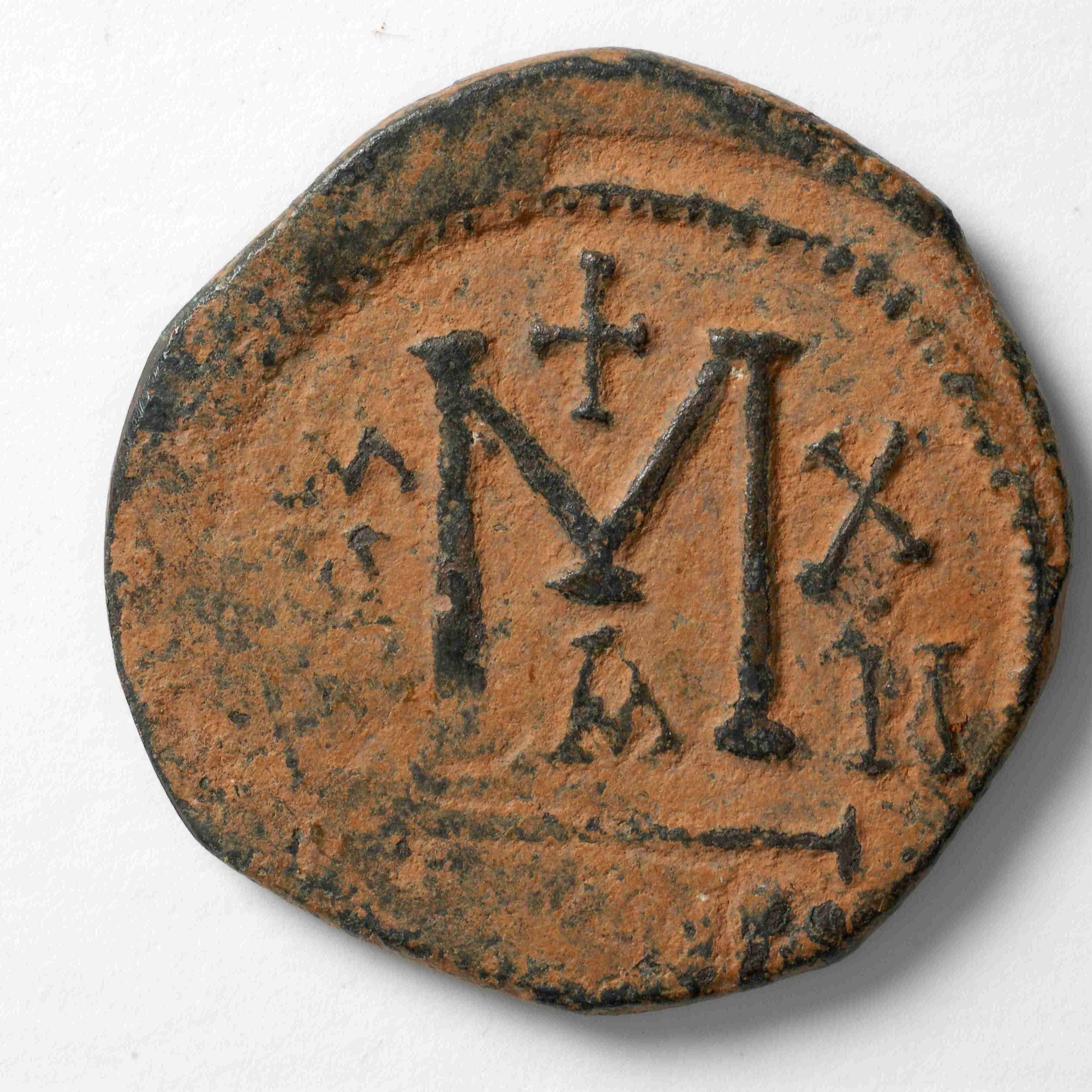 Persian-ruled Syria — Follis (Uncertain Mint, 622–623), реверс, do_byzant