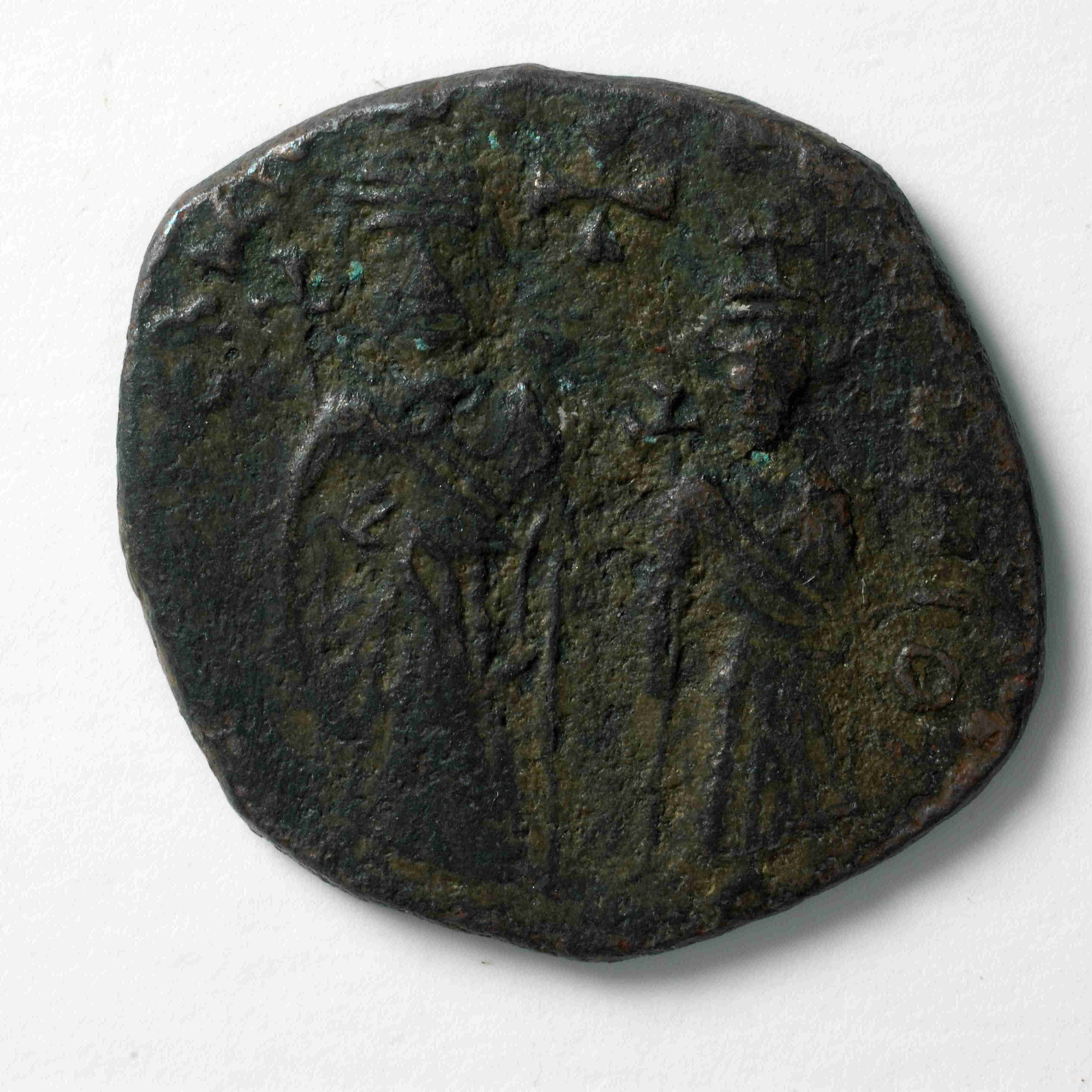 Persian-ruled Syria — Follis (Uncertain Mint, 622–623), аверс, do_byzant