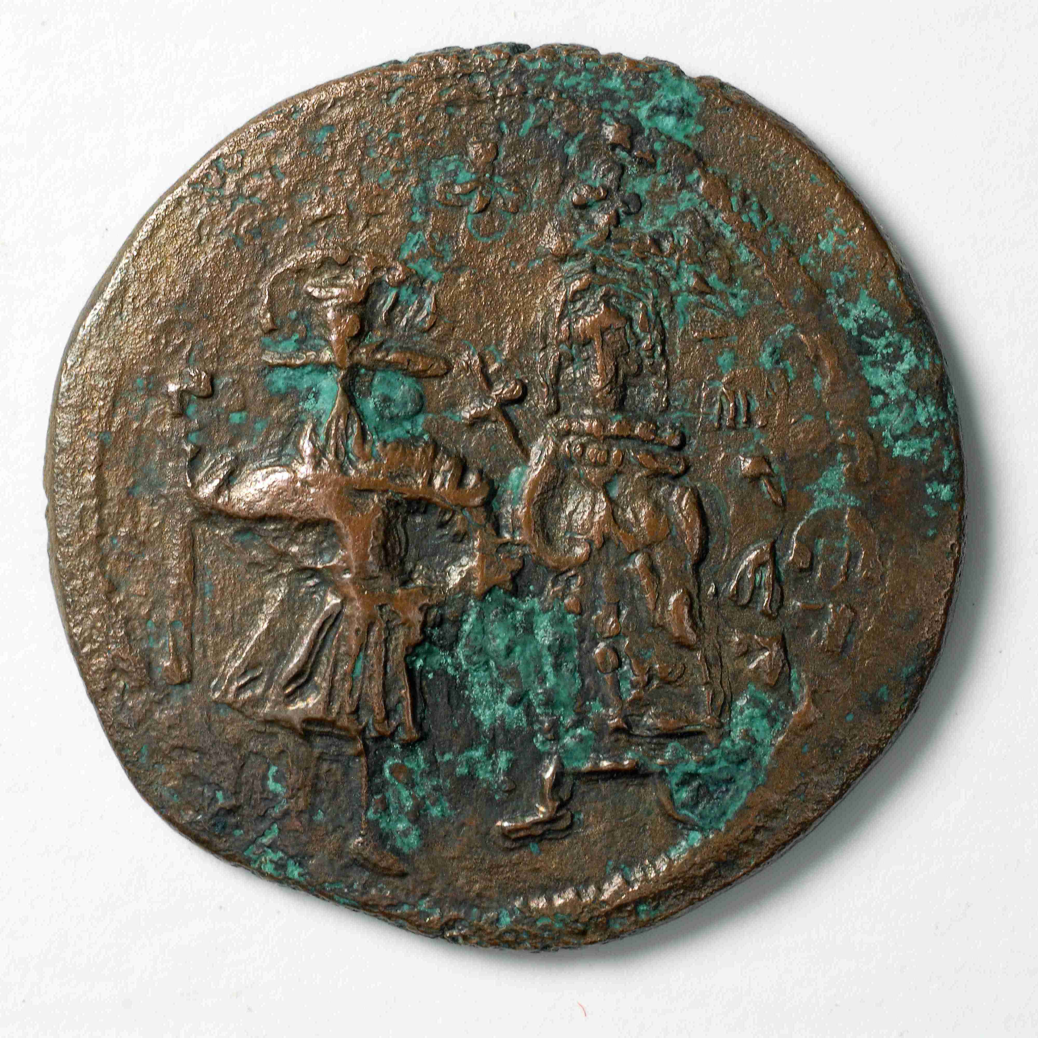 Persian-ruled Syria — Follis (Uncertain Mint, 612–613), аверс, do_byzant