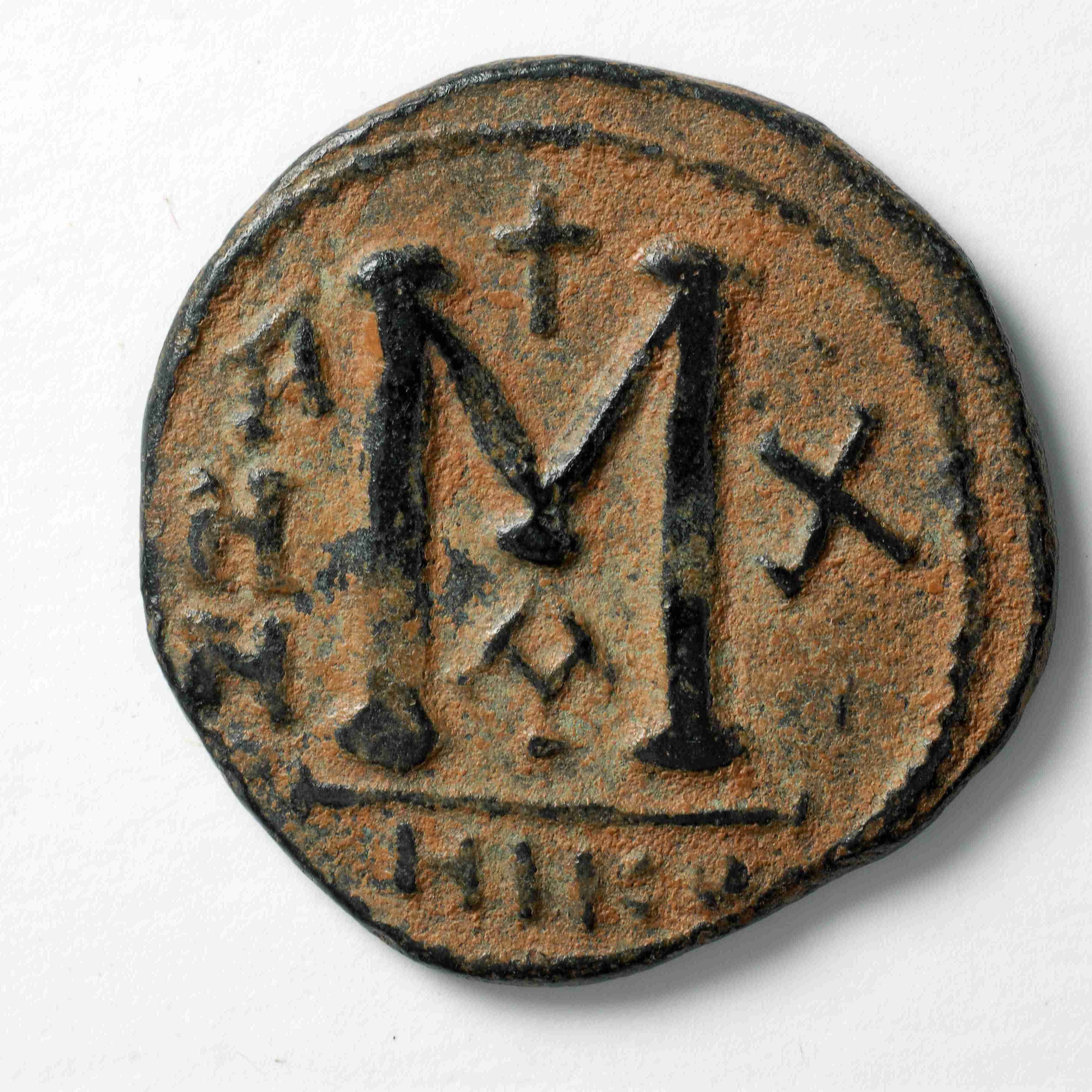 Persian-ruled Syria — Follis (Uncertain Mint, 612–613), реверс, do_byzant