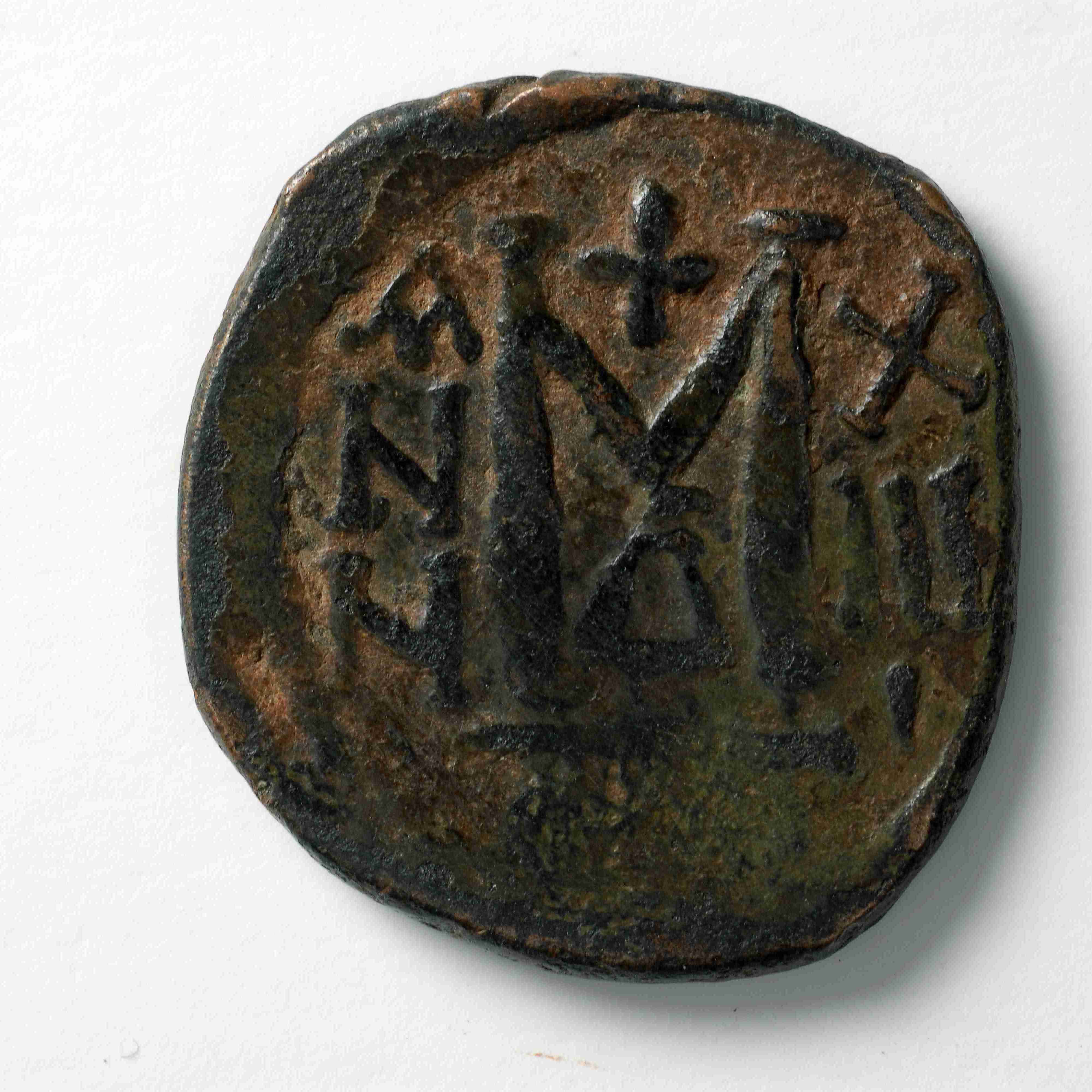 Persian-ruled Syria — Follis (Uncertain Mint, 622–623), реверс, do_byzant